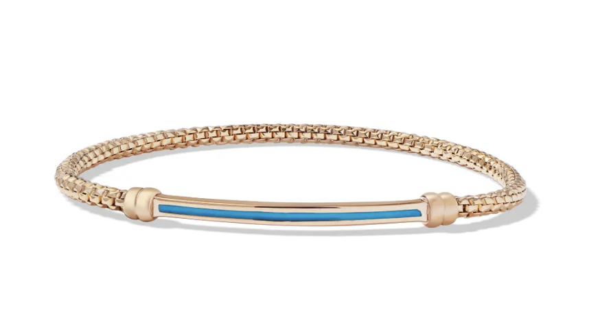 Petit Bar Bracelet - Blue - ON FLOOR
