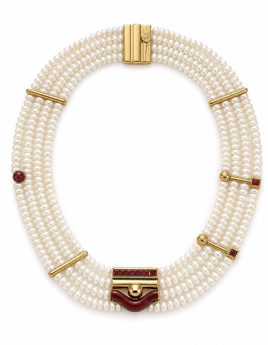 The Nefertari Pearl Necklace