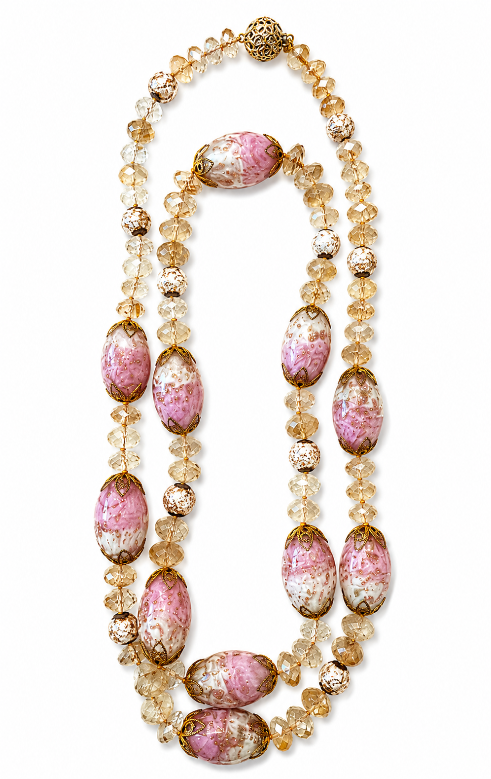 The Murano Collection, Rosé Bellini Necklace