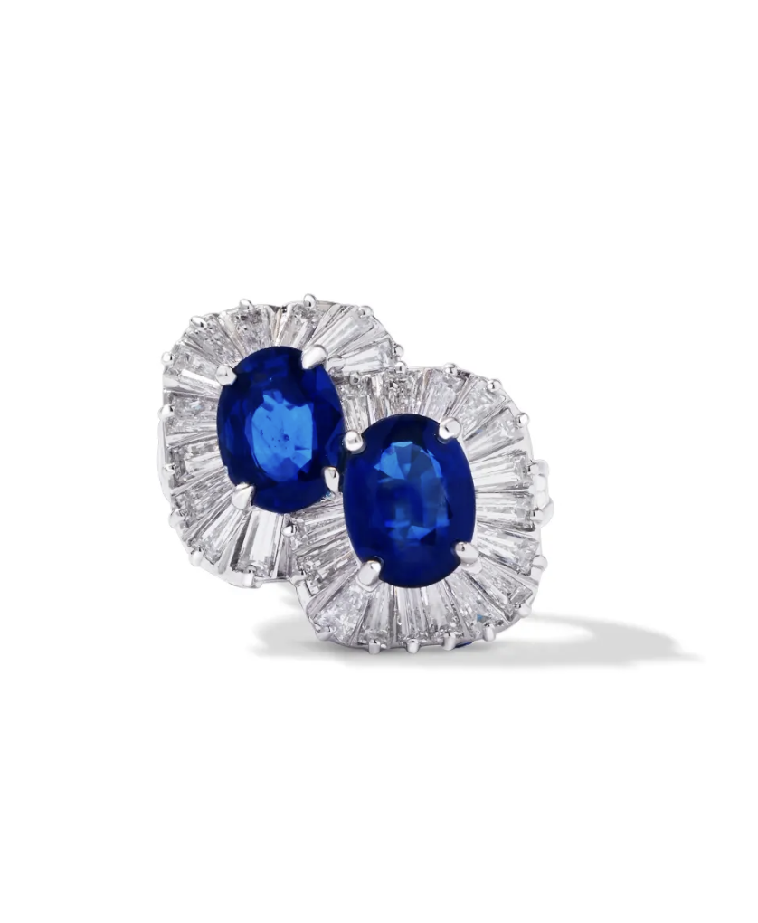 The Twin Bloom Sapphire Ring