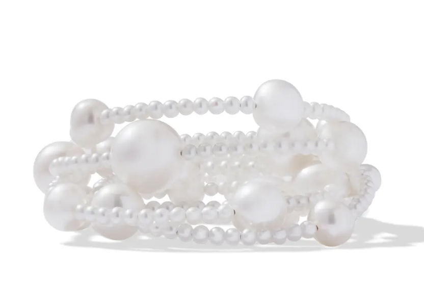 White Pearl Bracelet
