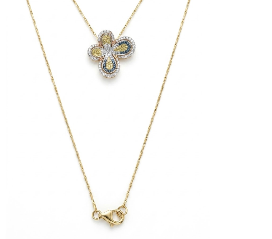 Butterfly Pendant Necklace