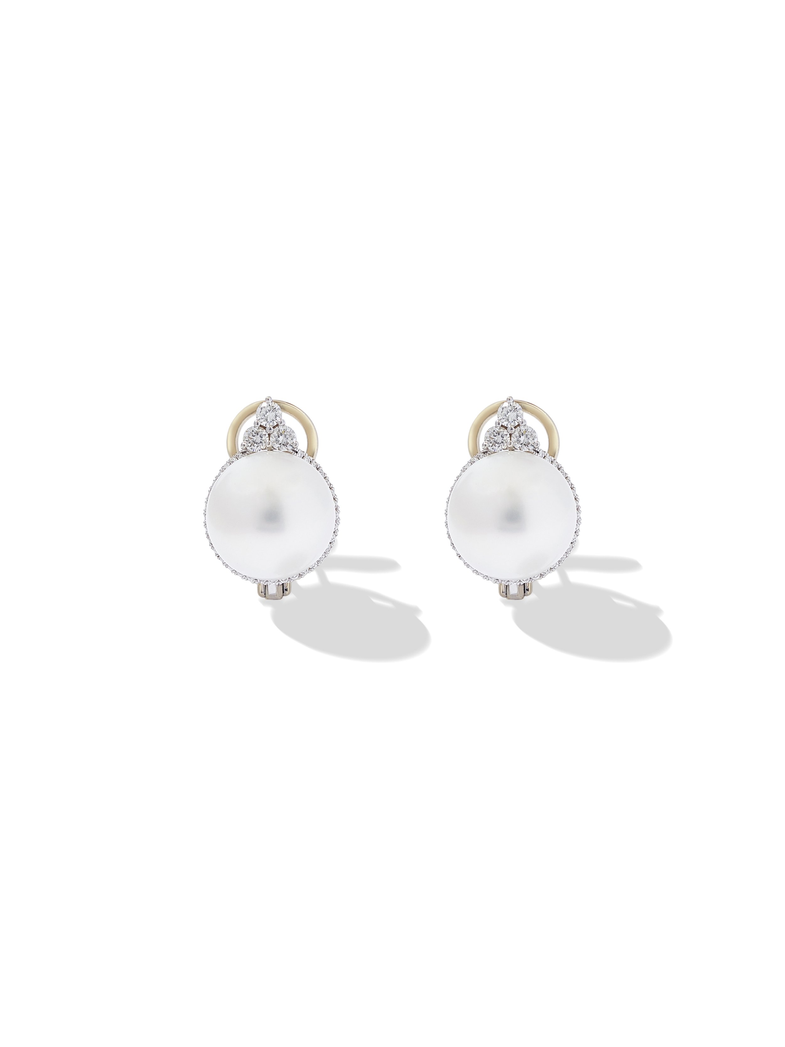 Pearl Clip Earrings