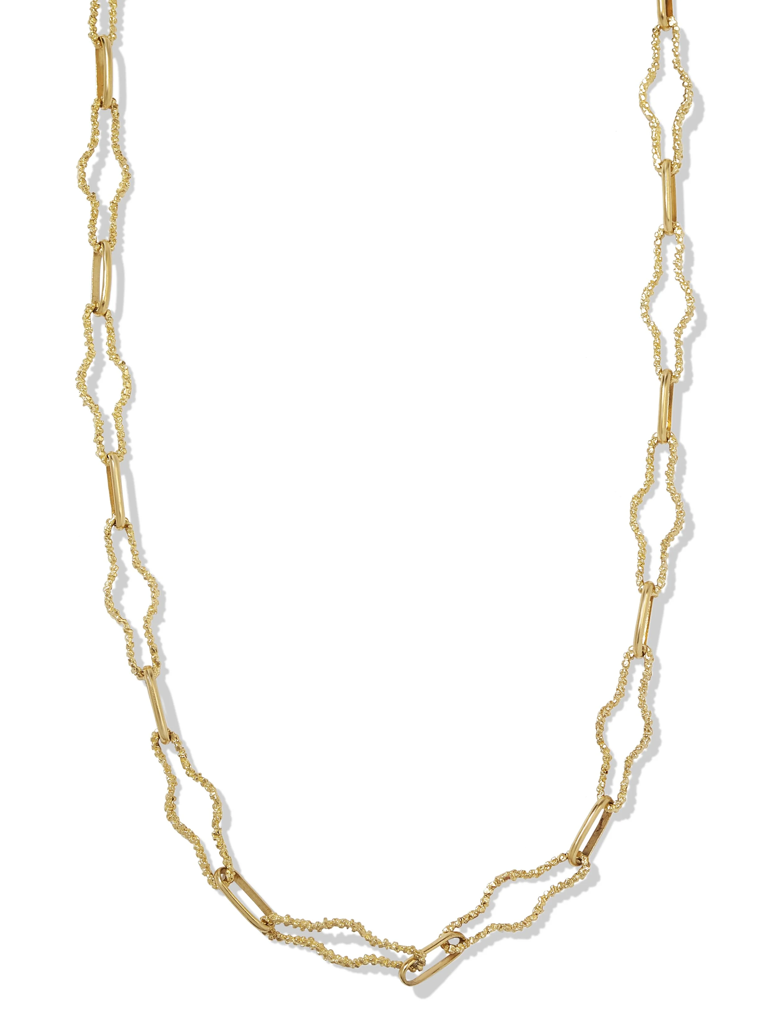 Handmade Freestyle Gold Chain