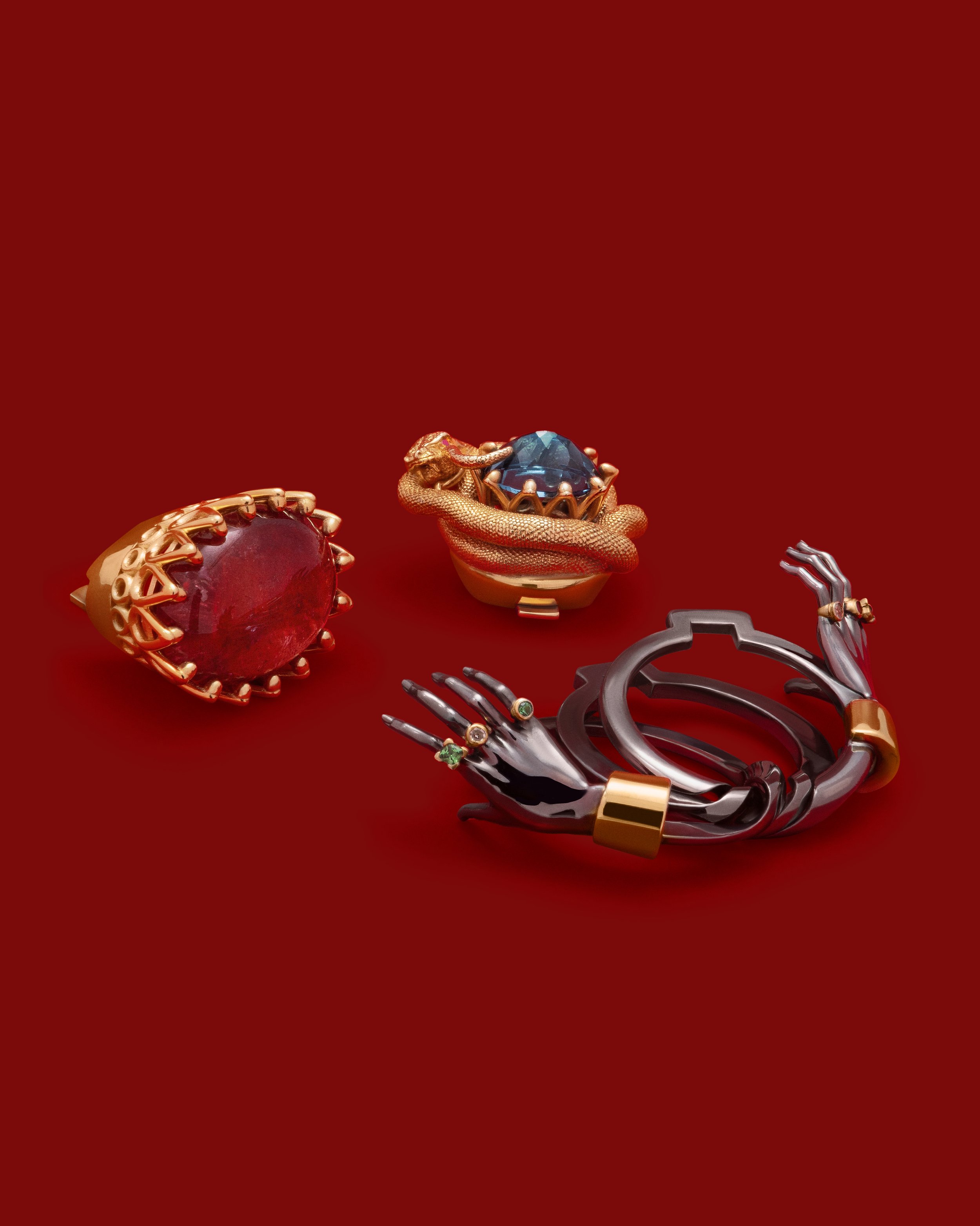 E2J - Gimmel Ring / Puzzle Ring