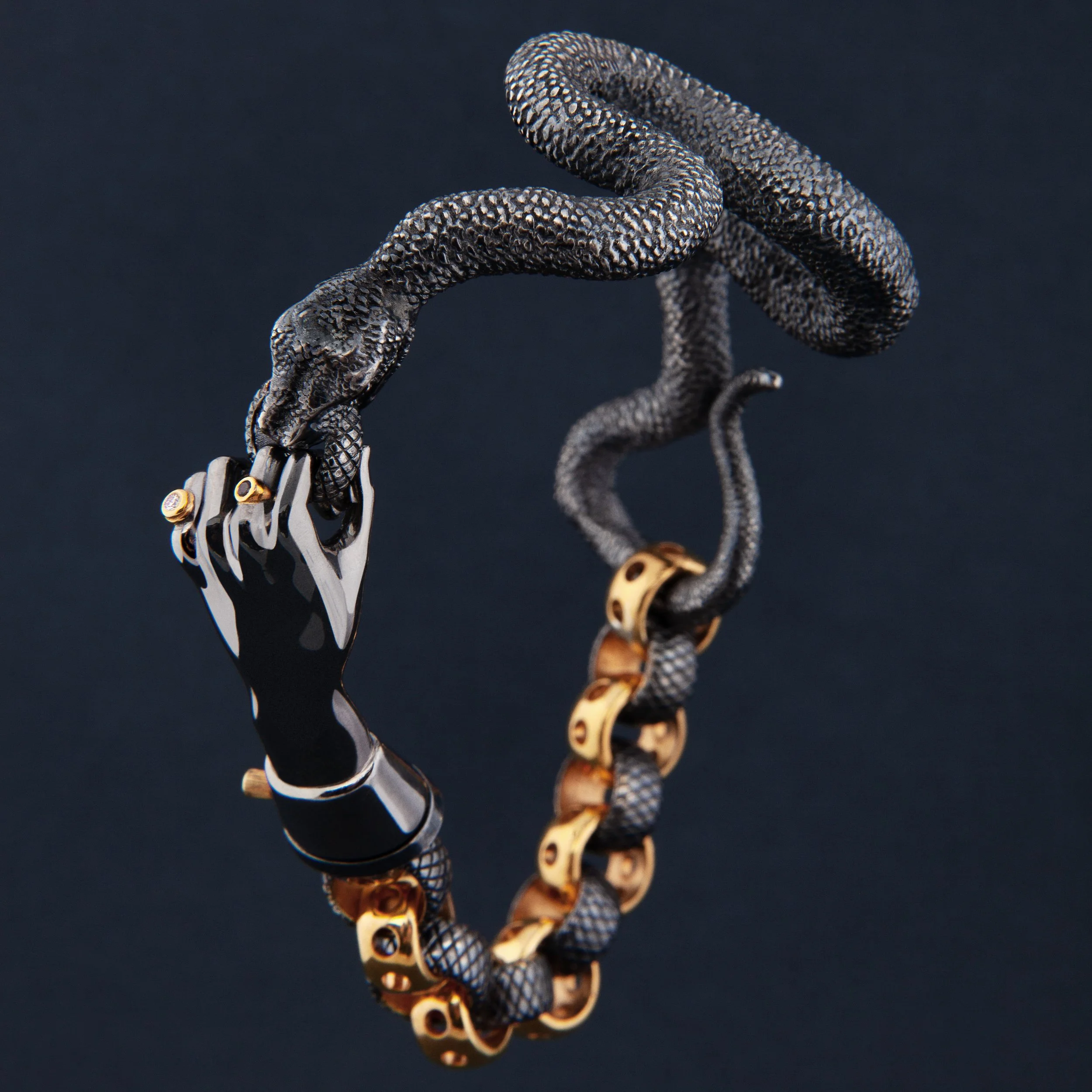 E2J - Snake and Hand Bracelet
