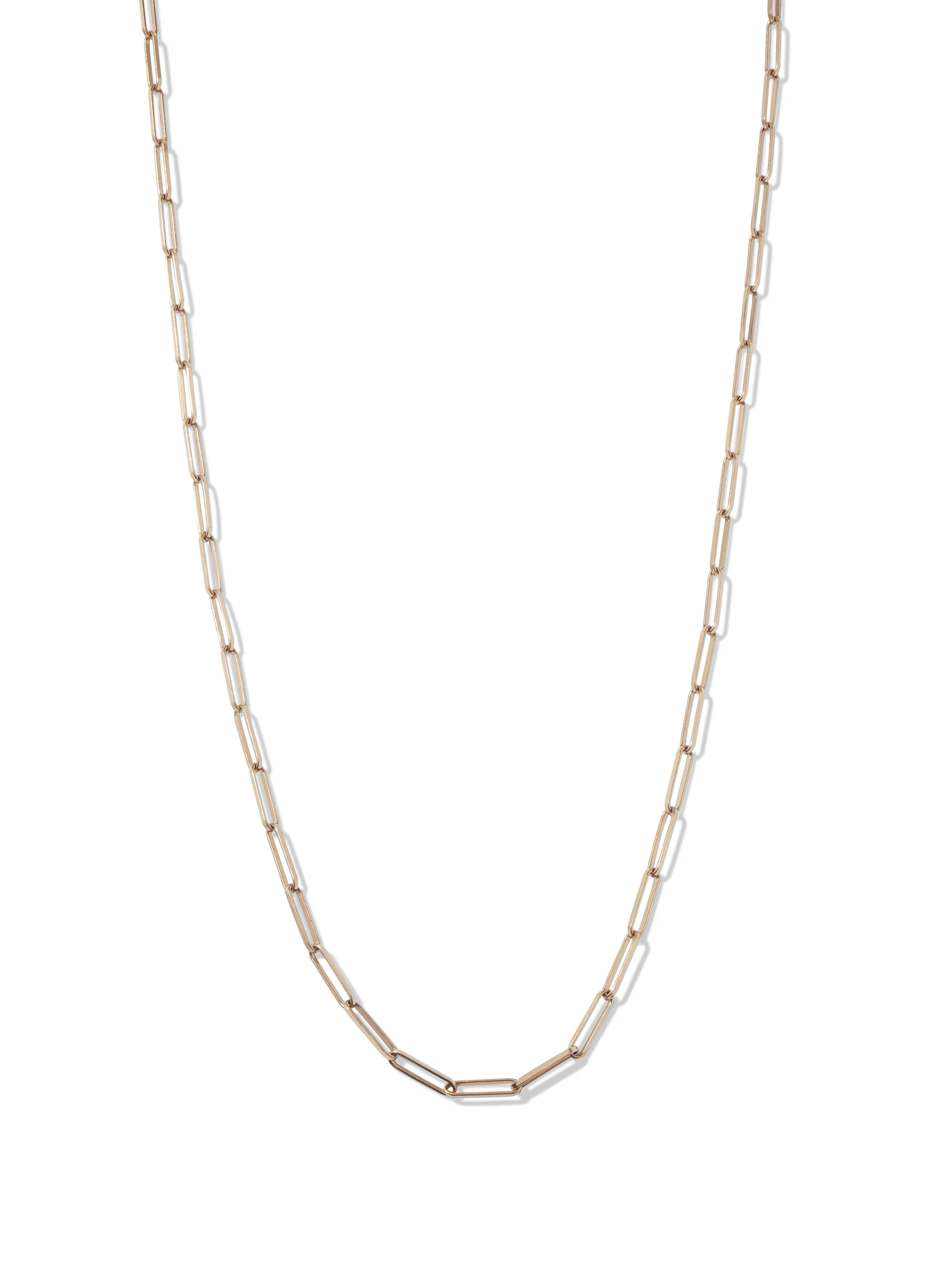 Paper Clip Chain Necklace