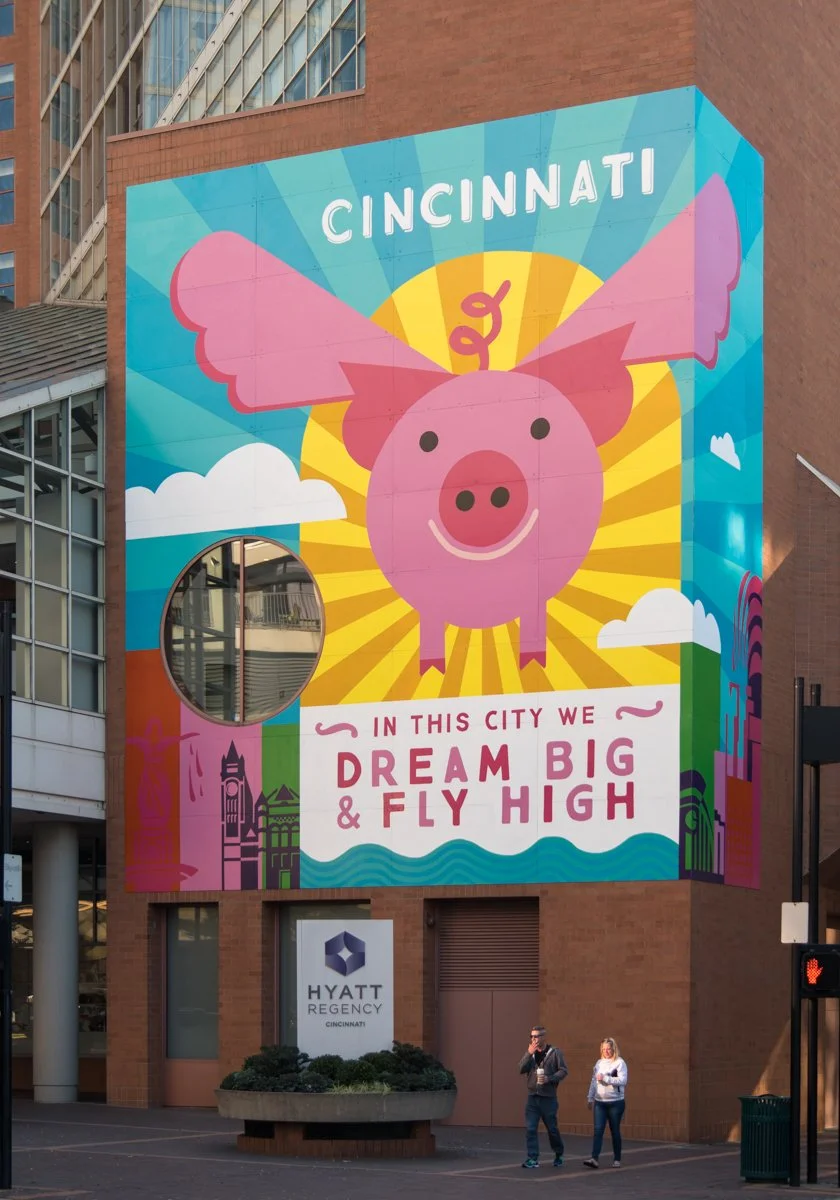 Dream Big & Fly High, 2017, Designed by Sarah Cormier (My Role: Project Manager, Lead Artist)