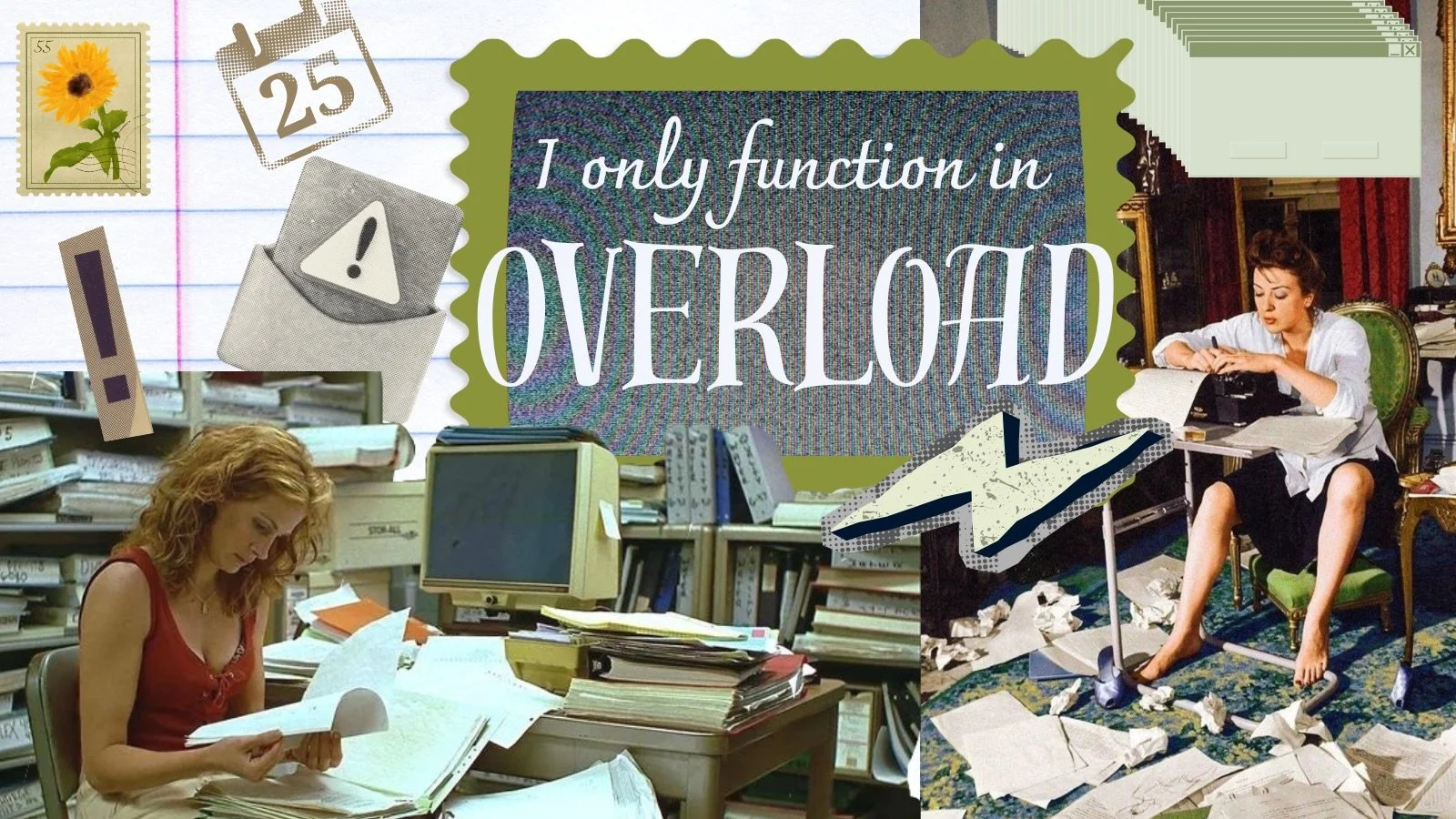 I thought work had trained me to function in chaos

turns out&hellip;

maybe I was already like that

New article on bottom of my bag 💜