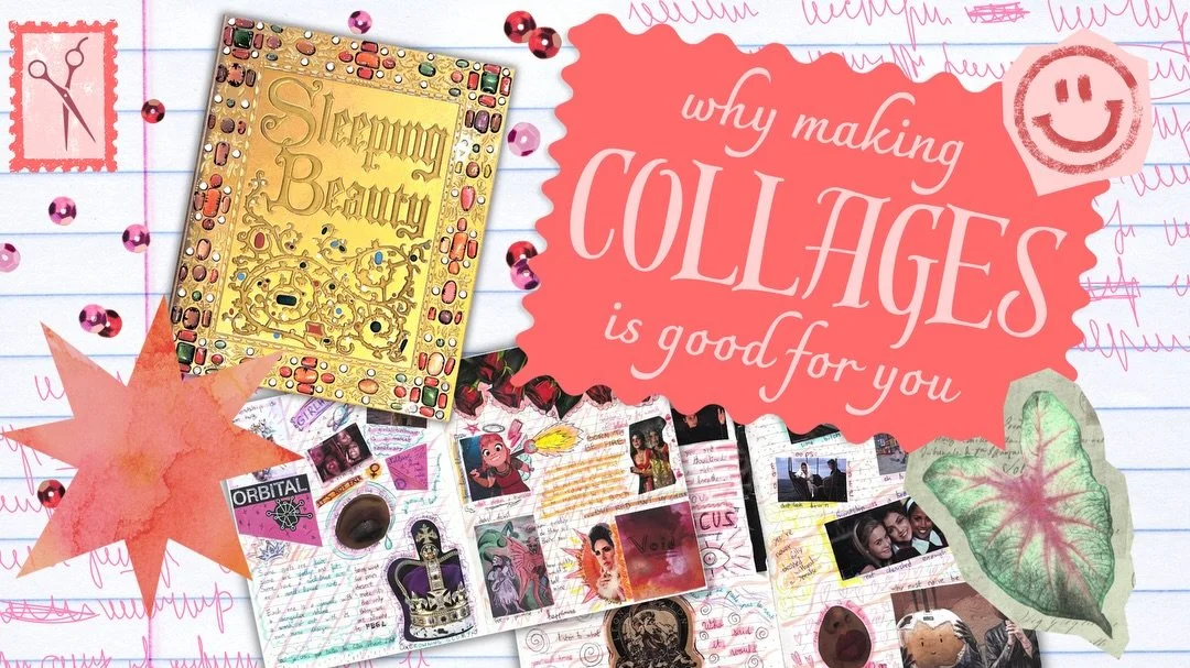 A few years ago I bought a Sleeping Beauty notebook because it was pretty, somehow it ended up becoming one of the most personal things I&rsquo;ve ever made

✂️ New article on bottom of my bag.