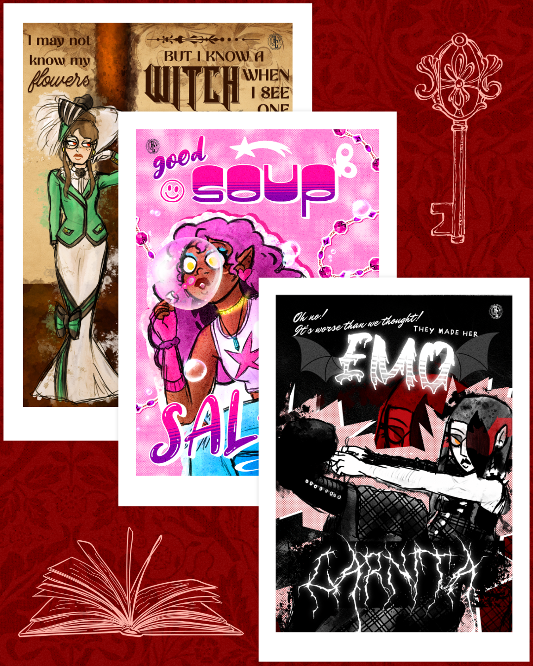 Anniversary Bundle — 3 A4 Art Prints