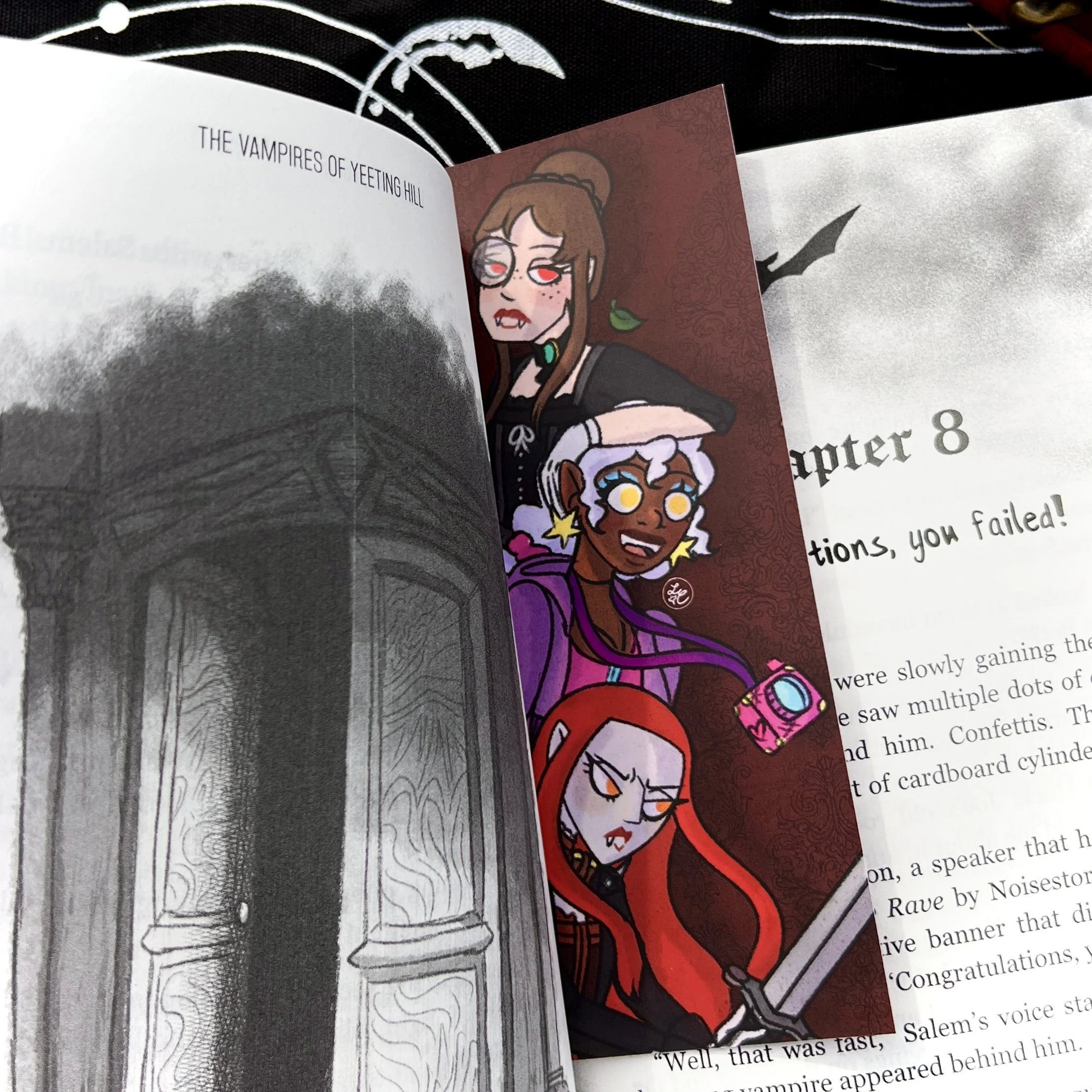The Vampires of Yeeting Hill – Double-Sided Bookmark