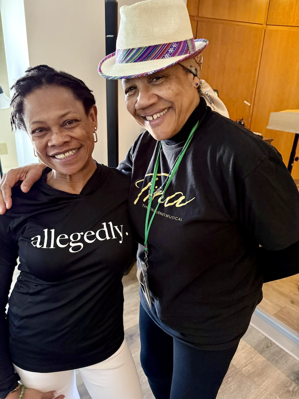 With Author Kate Rushin at Yoga Retreat for Women of Color with Maya Breuer™ in Massachusetts
