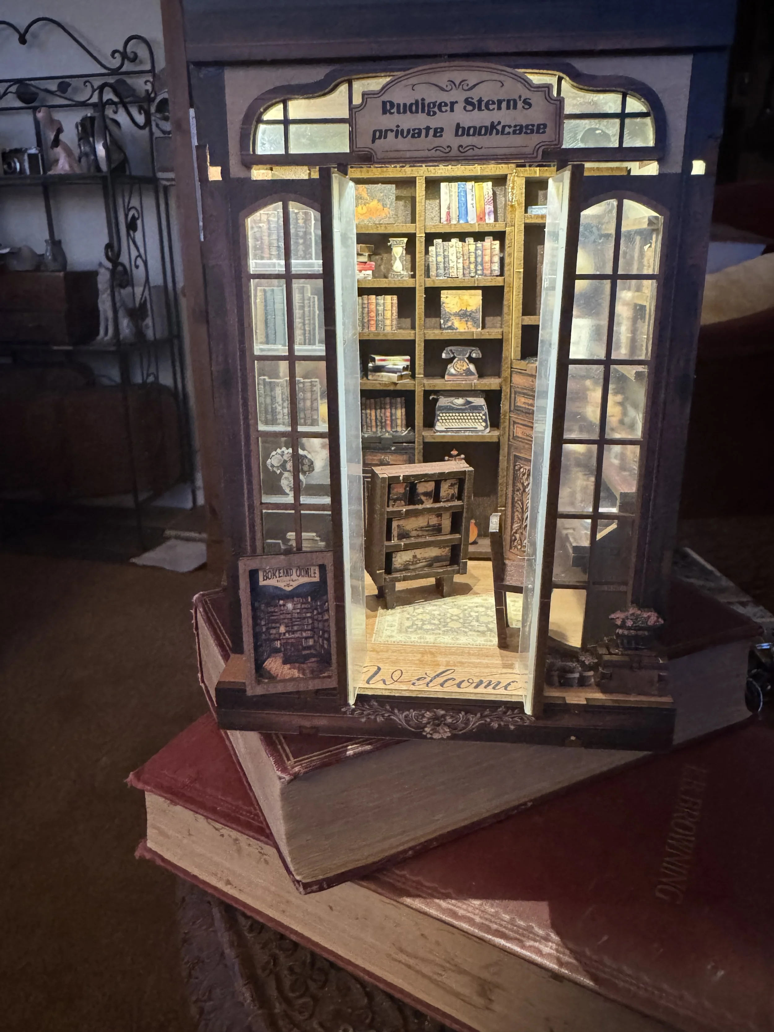 Private Library Book Nook