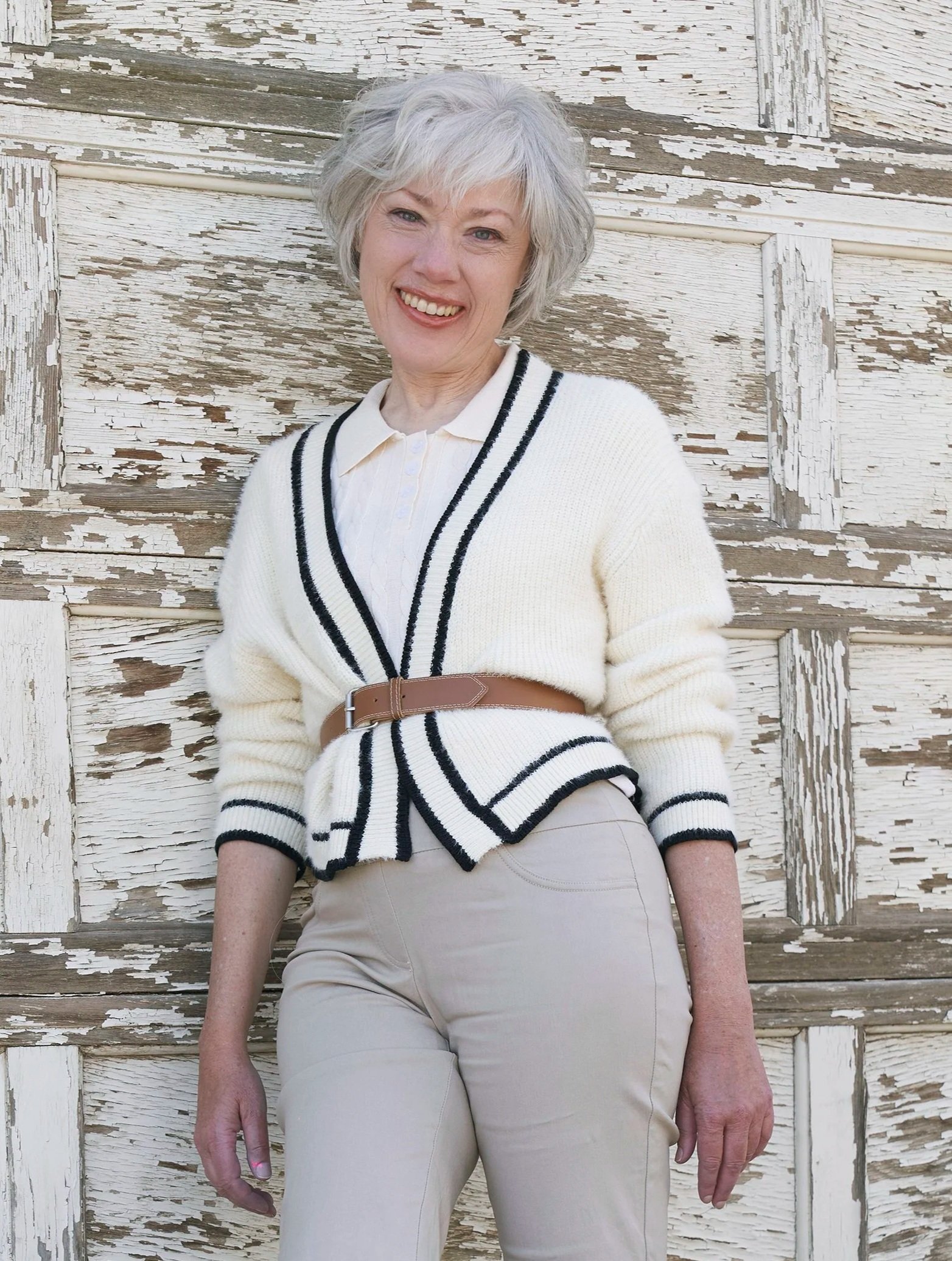 Angela Scothern, Models Melange talent, in an editorial shoot.