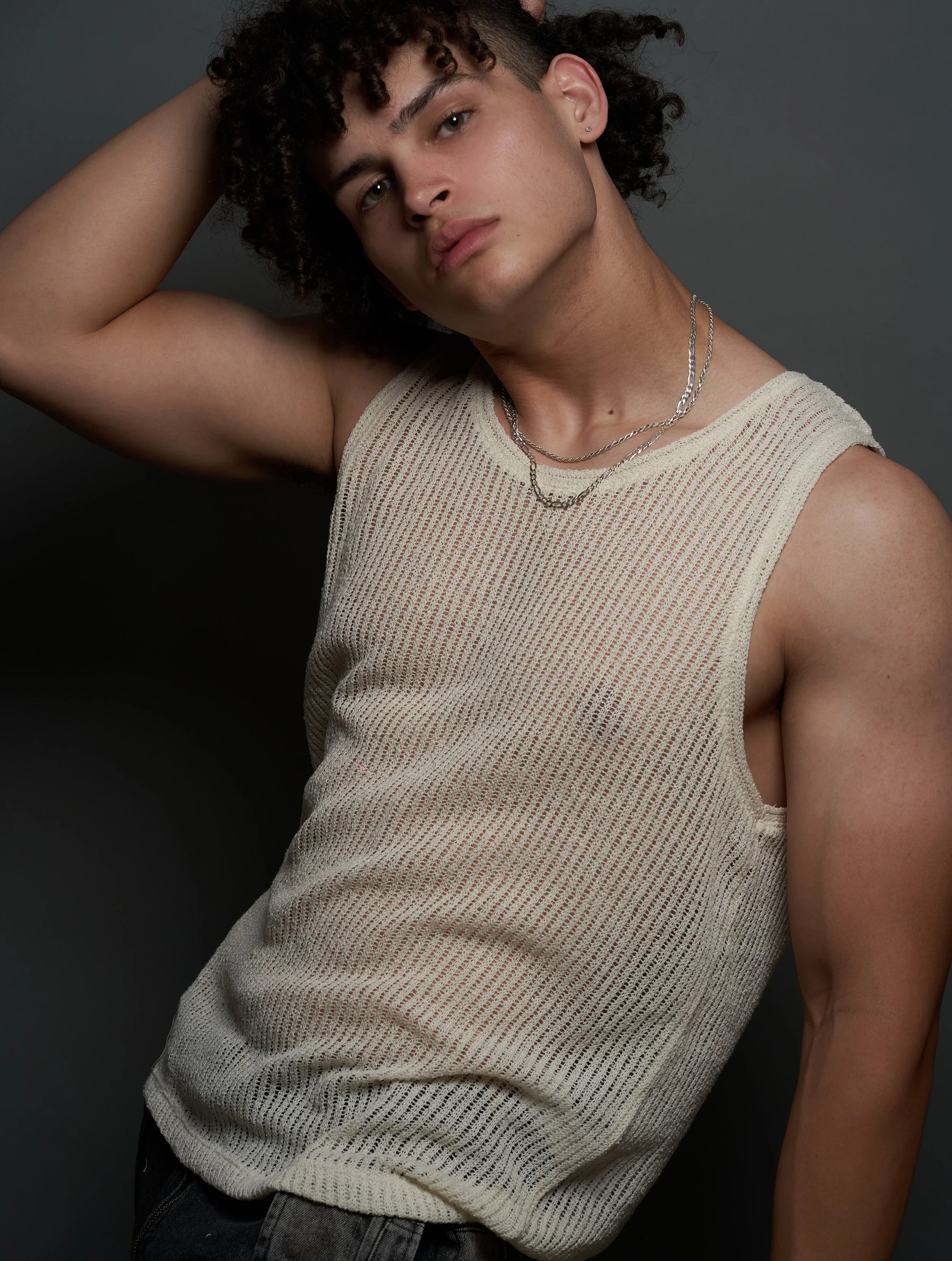 Esteban Jimenez, Models Melange talent, editorial portrait
