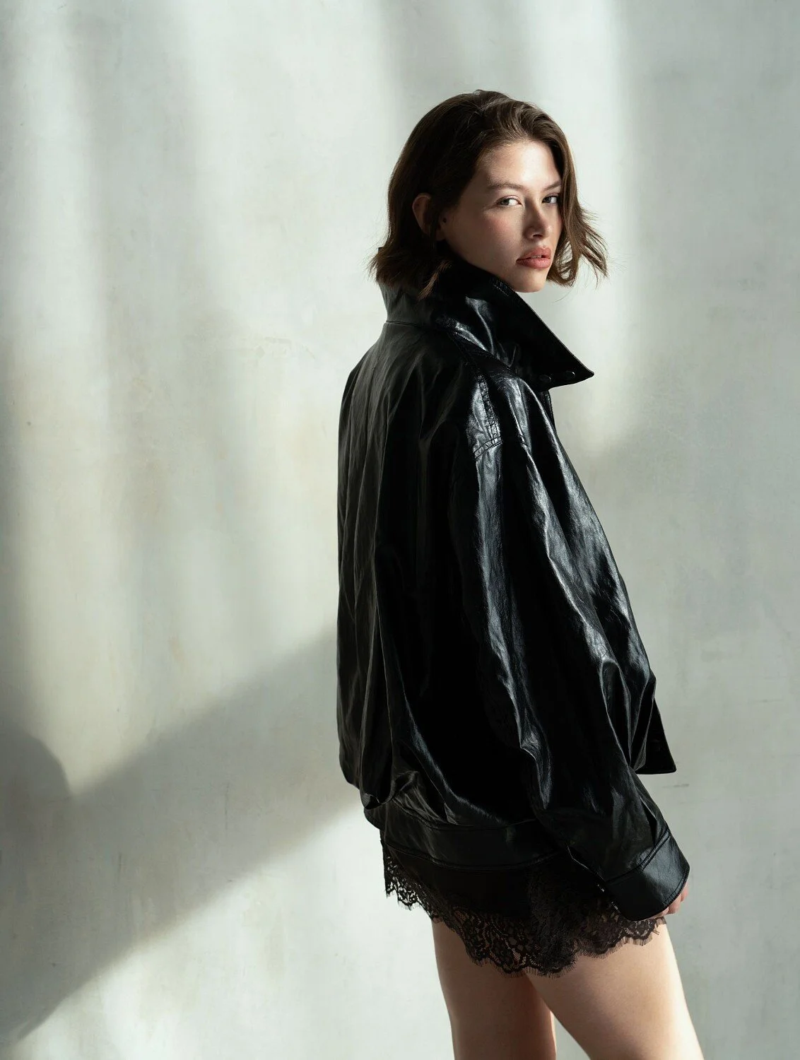 Alexis Taylor, Models Melange talent, editorial portrait.