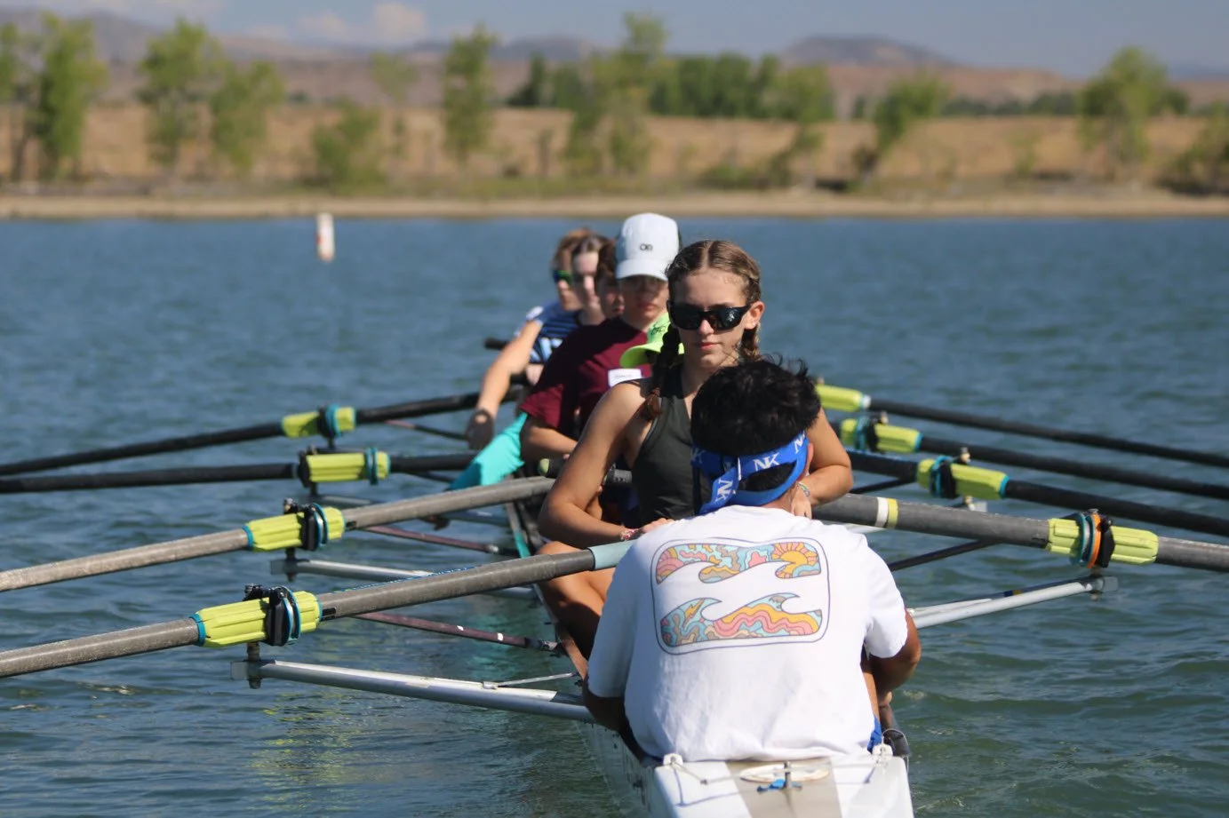 First day of Fall Season! Such a great turnout and great day for rowing. #gocjc