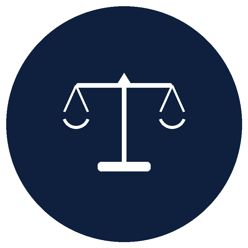 Balance scale icon representing negotiation