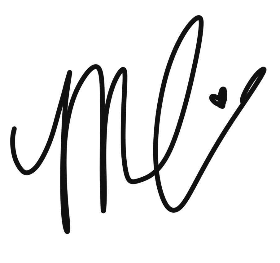 Madeline Conley's initials written in cursive, with a small heart next to it.