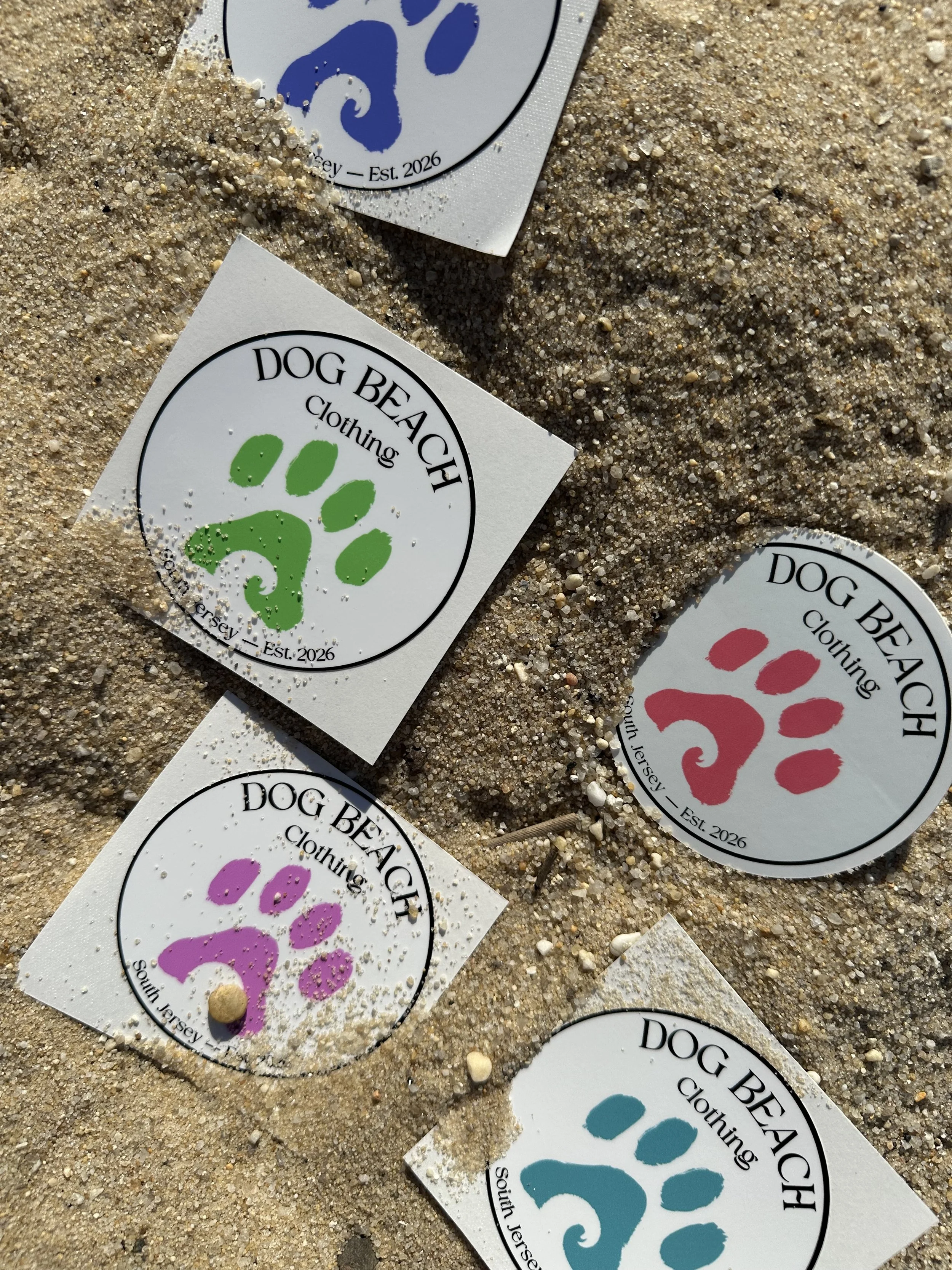 Wave Paw sticker