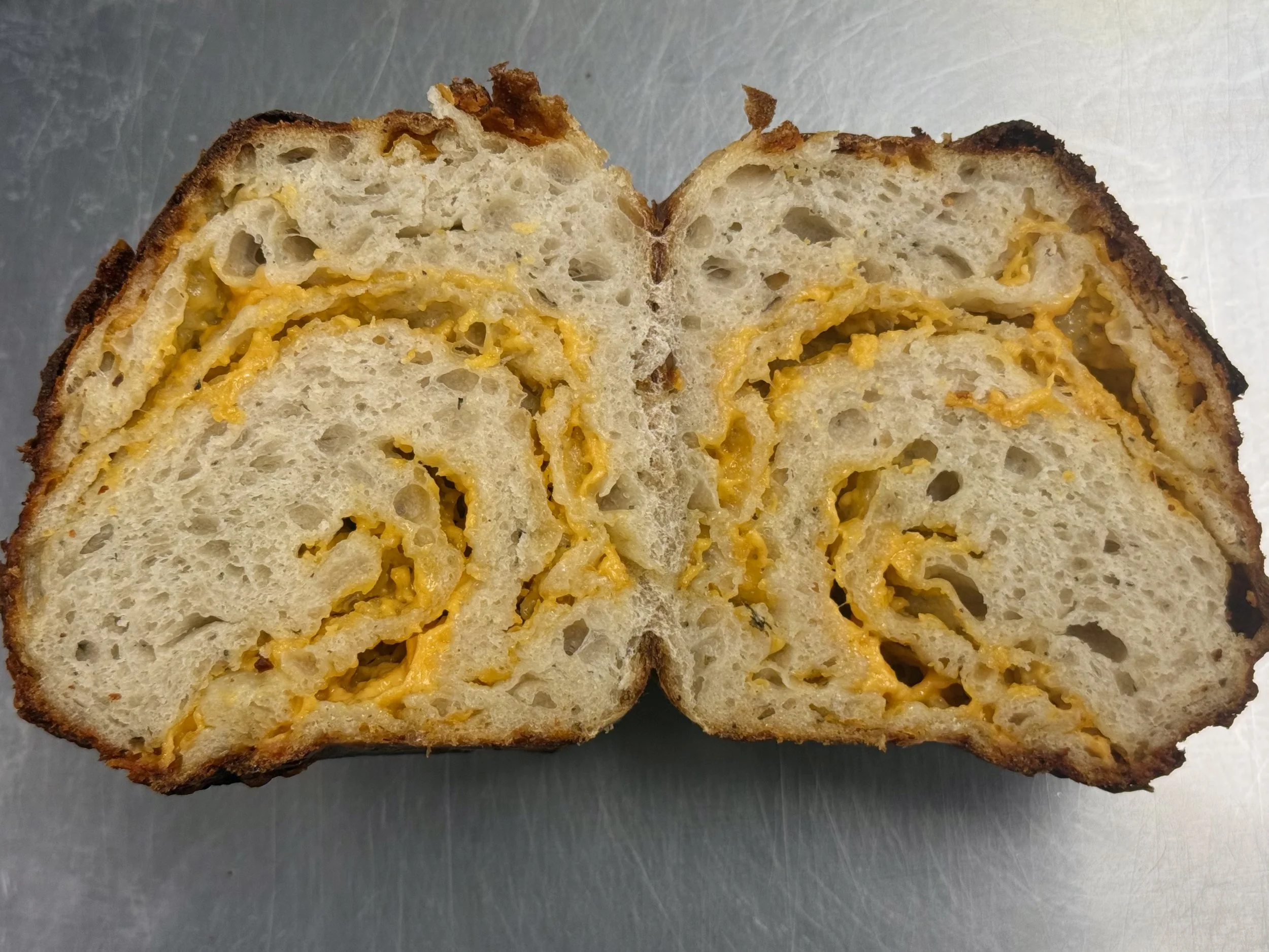 Italian Herb and Cheese Sourdough