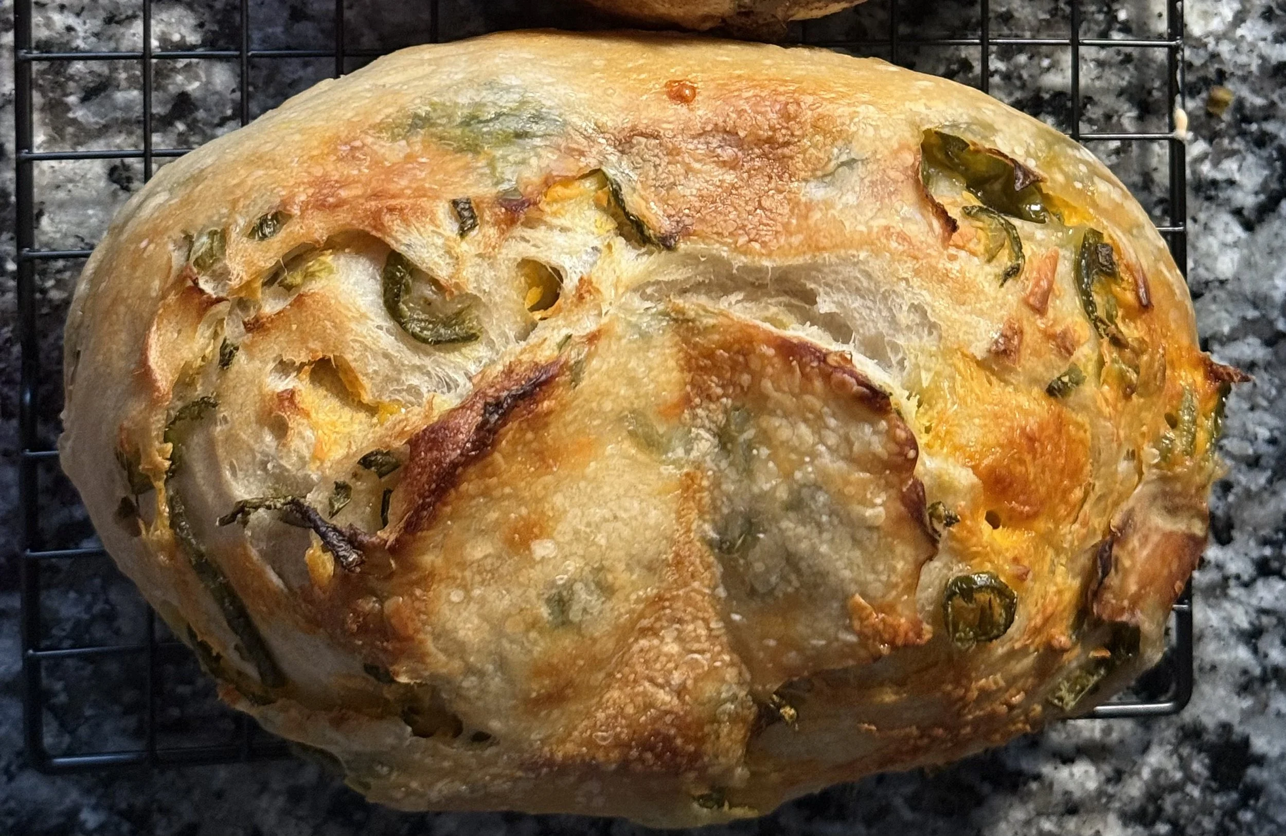 Jalapeño Cheddar Sourdough