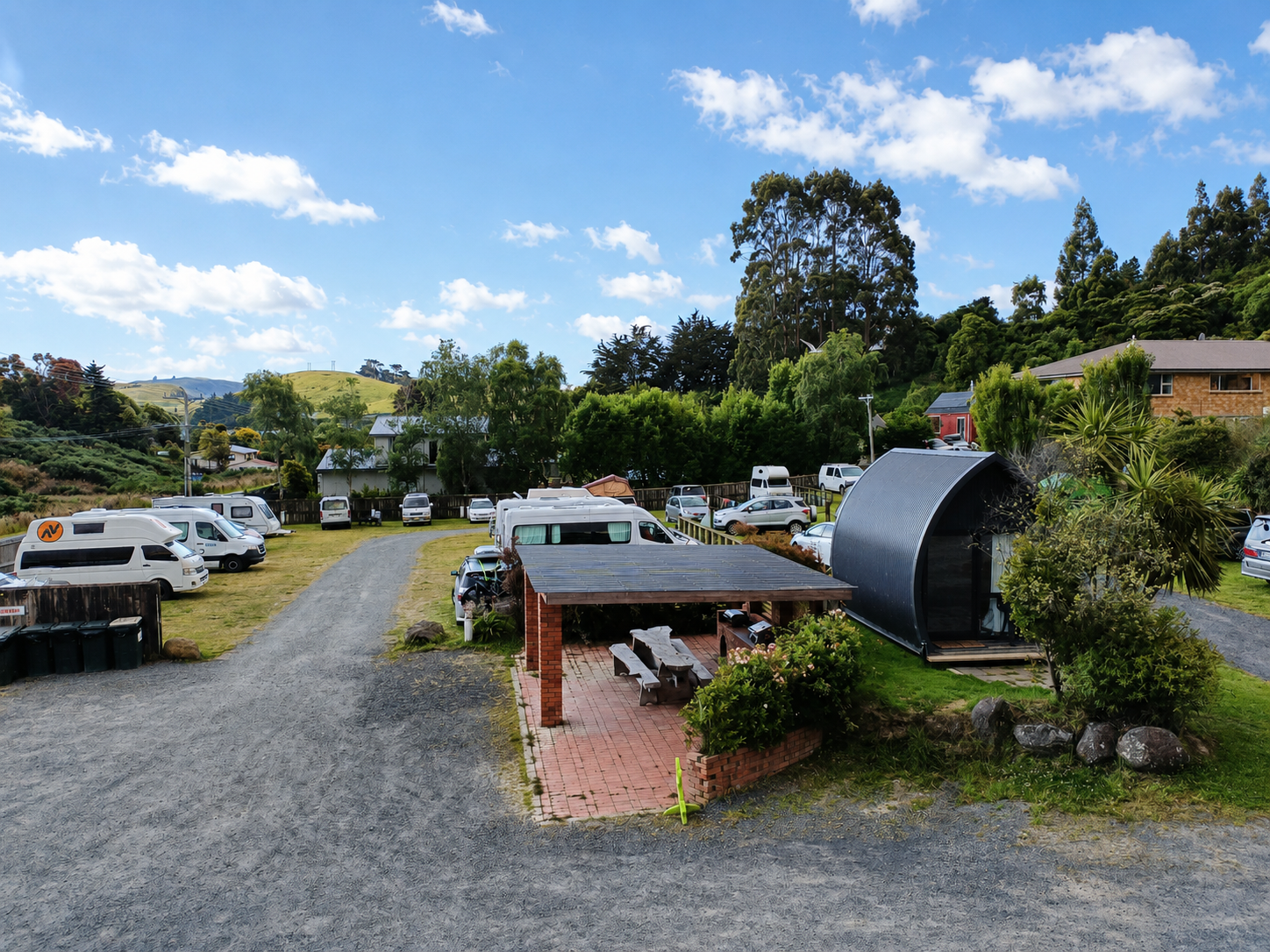 No power sites at Dunedin Campground