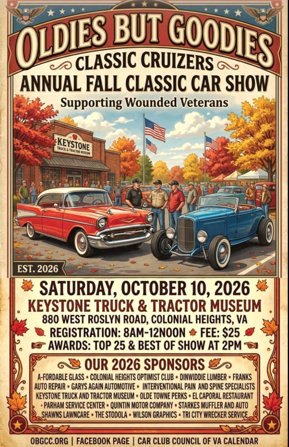 ANNUAL FALL CLASSIC CAR SHOW