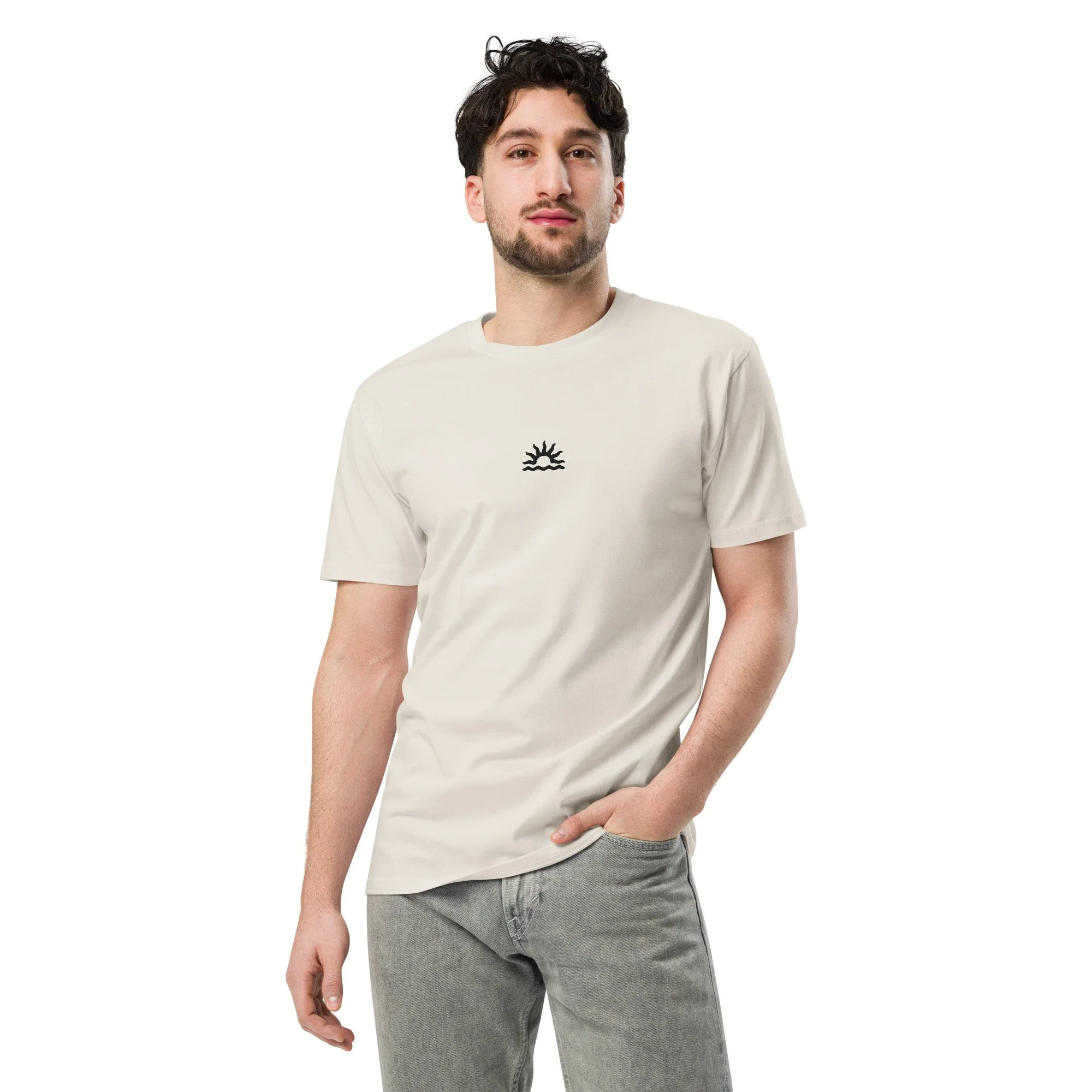 Salt Embroidered Tee – Unisex