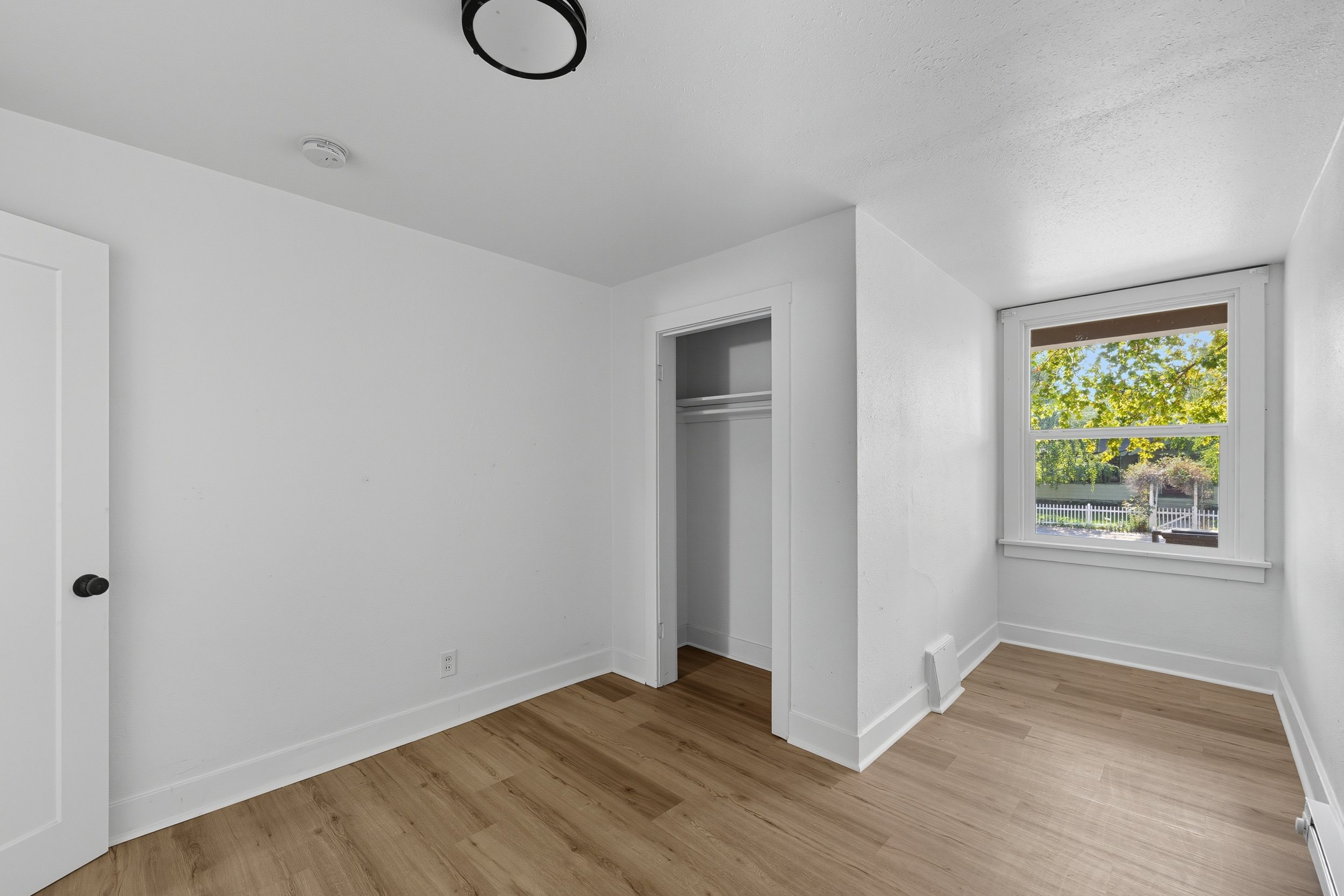 Bedroom in Spokane WA multifamily rental unit interior – Hall Street