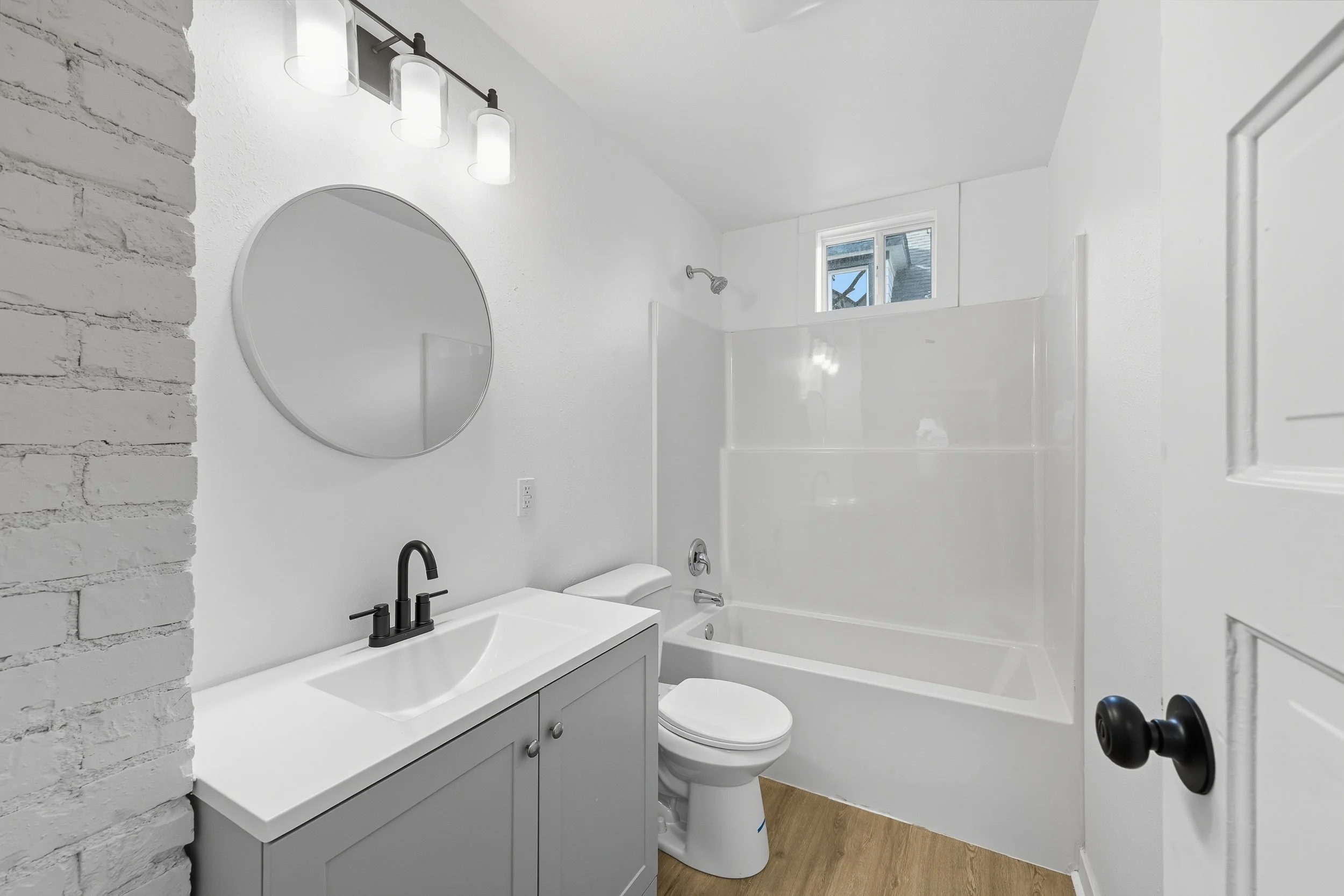 Bathroom in Spokane WA multifamily rental unit interior – Hall Street