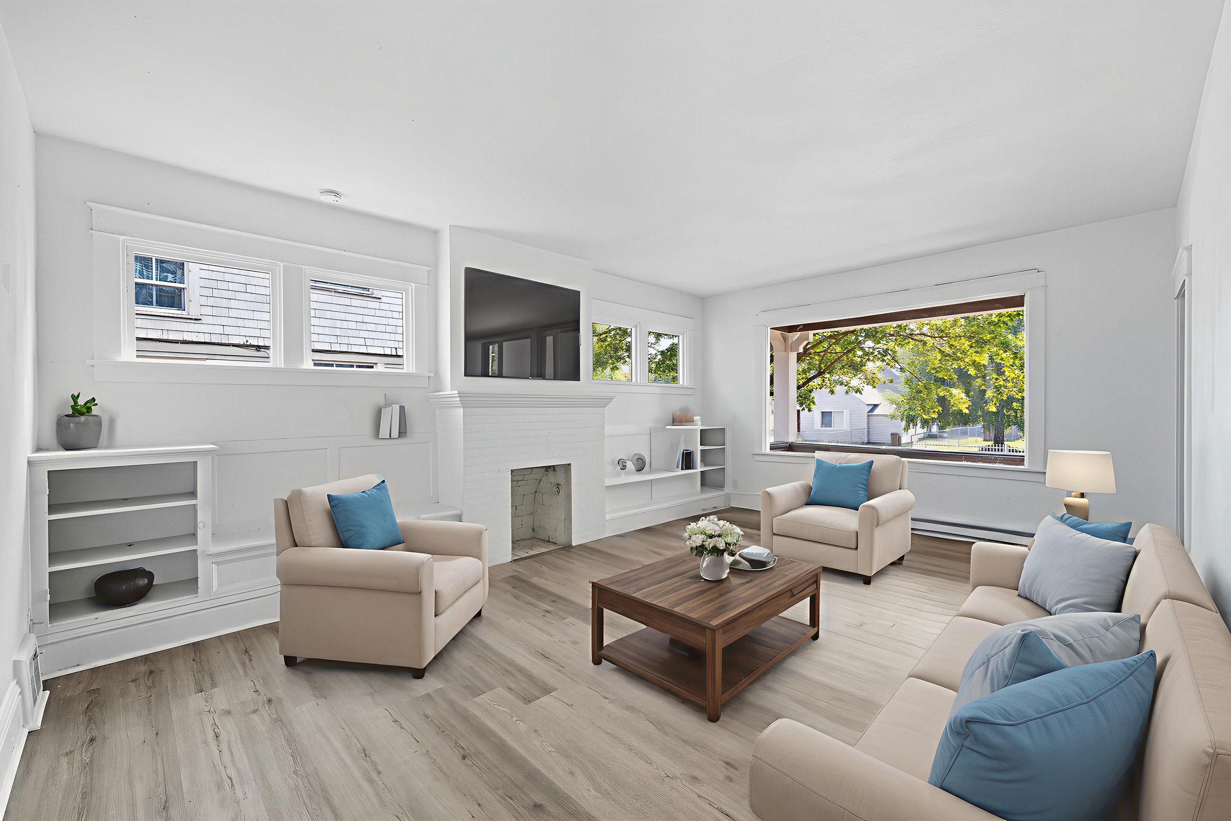 Interior of multifamily home Spokane WA rental unit – Hall Street
