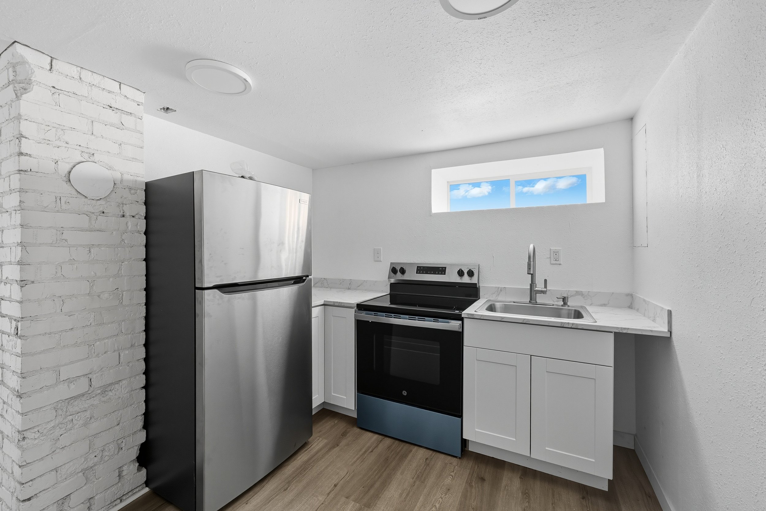Kitchen inside Spokane WA multifamily rental unit – Hall Street