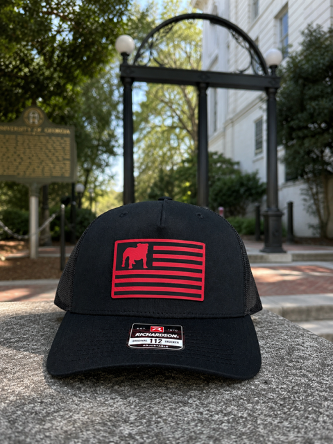 Georgia Bulldogs Flag Richardson 112FP Trucker