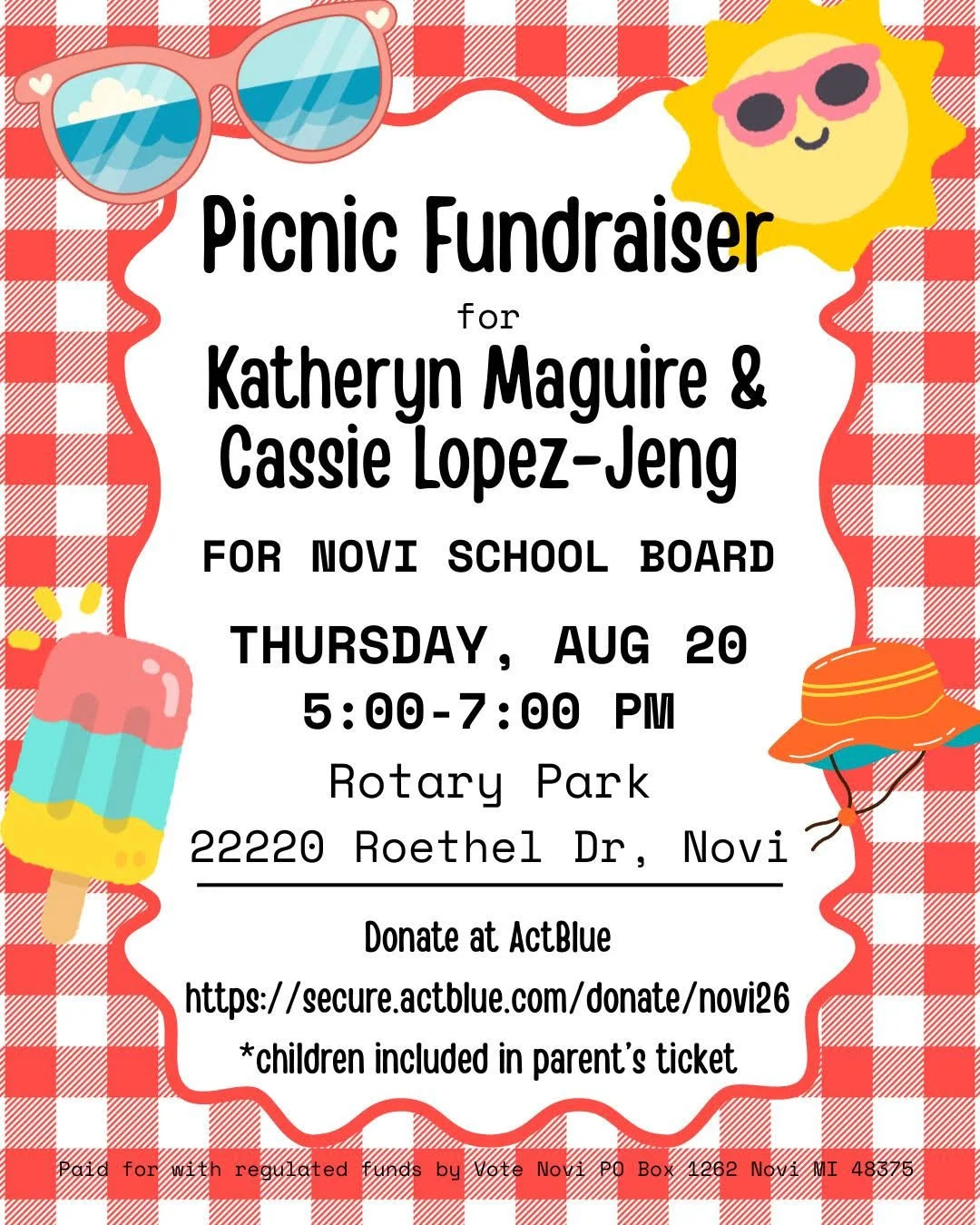 Joint Picnic Fundraiser