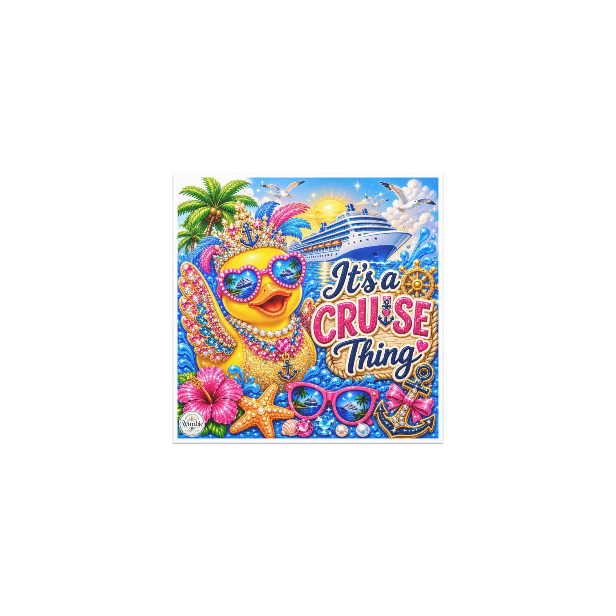 "It's a Cruise Thing" magnet
