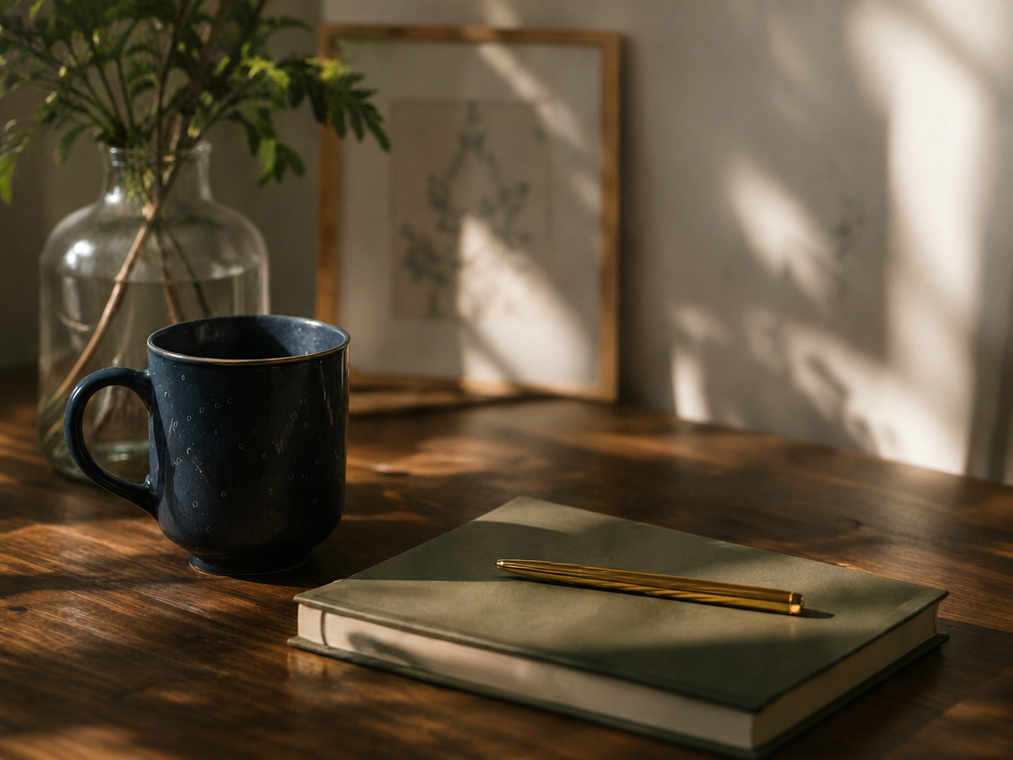 Quiet reading nook symbolizing anxiety therapy