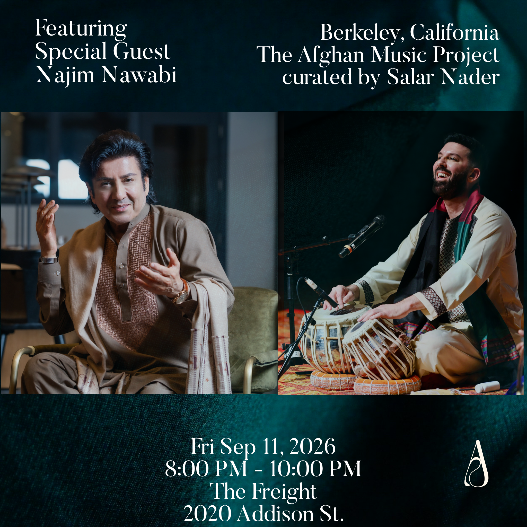 The Freight | The AFGHAN MUSIC PROJECT - Featuring Quraishi and special guest najim nawabi