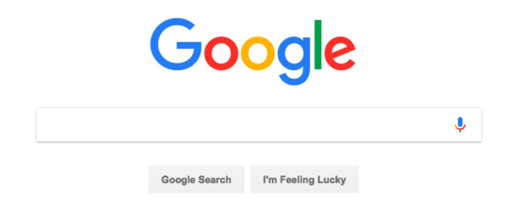 Fig 3.2: Google in 2017. flat and clean