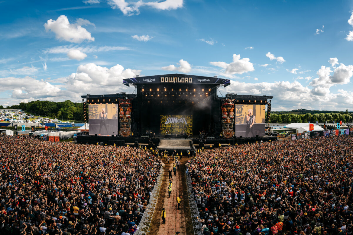 Production LX Supports Download  Festival 2024 with Rolling Riser Systems