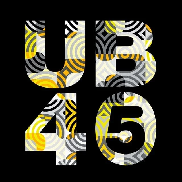 Colorful numbers 1 to 5 arranged on a black background with geometric patterns.