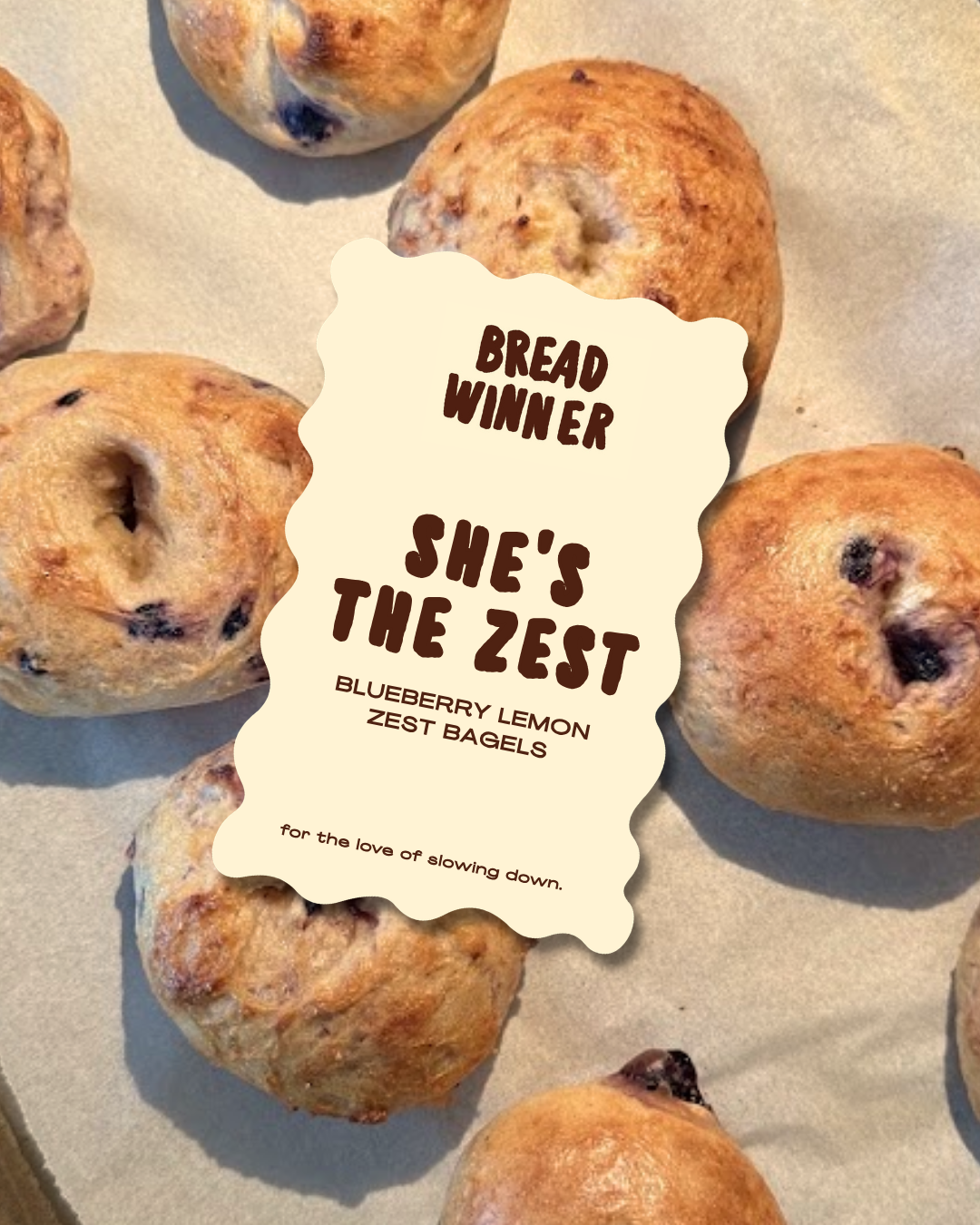 She's The Zest | Blueberry Lemon Zest Bagels