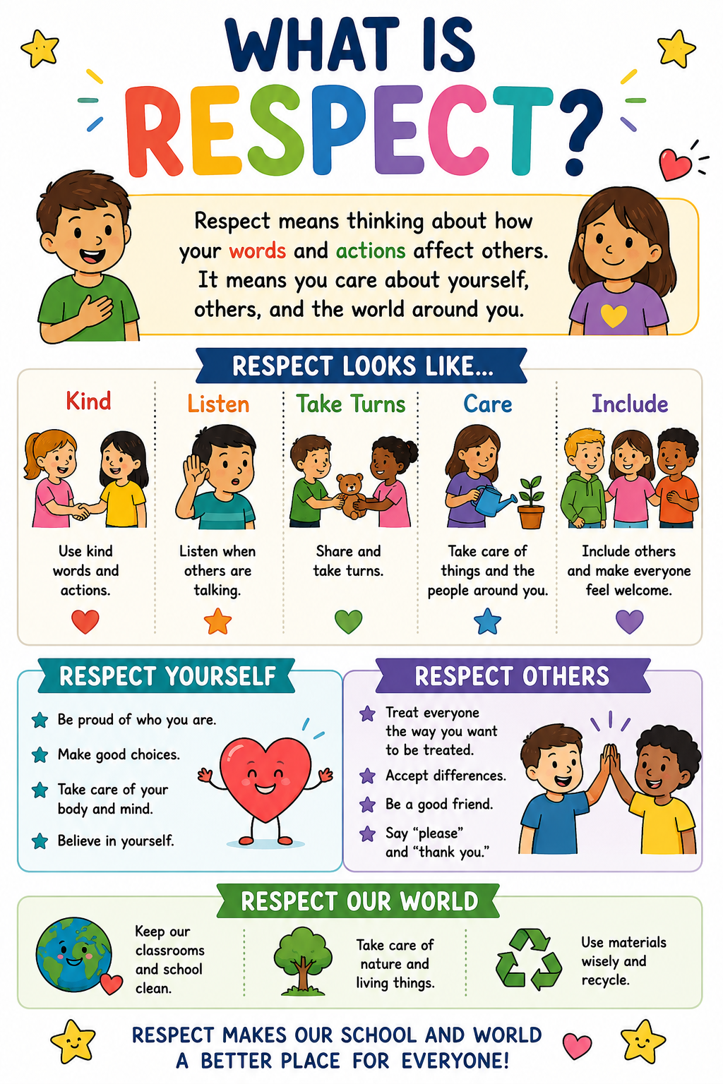 Respect Infographic (K-5)