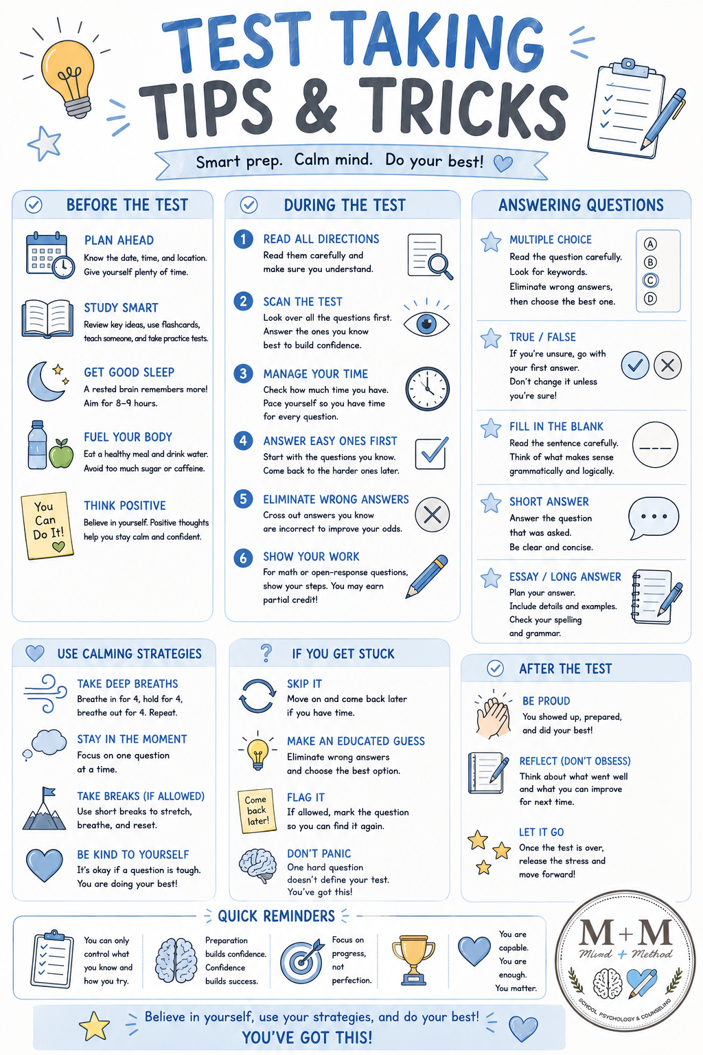 Test Taking Tips & Tricks 2