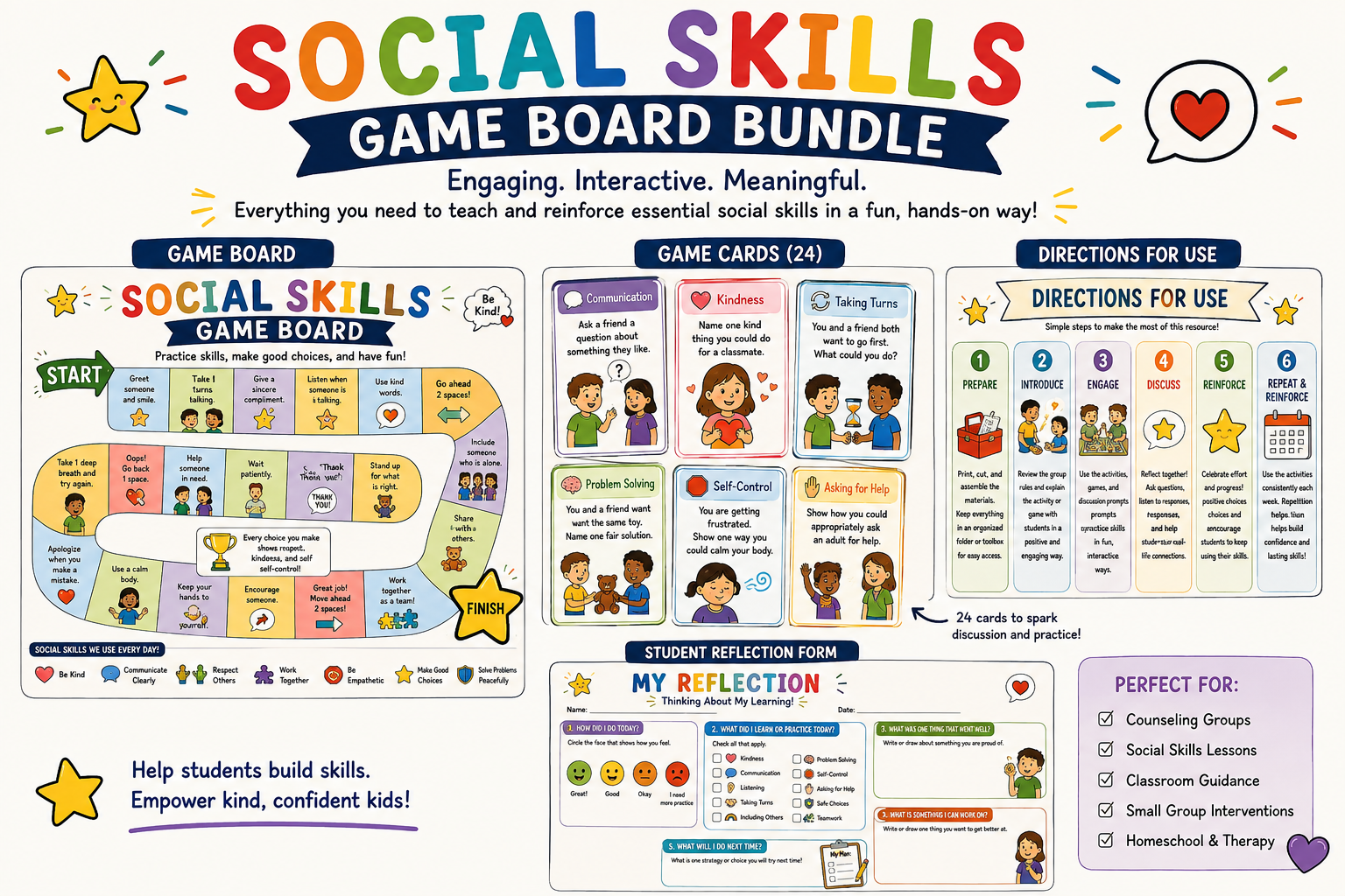 Social Skills Board Game