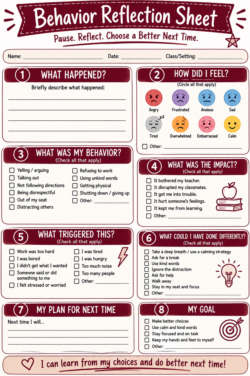 Behavior Reflection Sheet K-5.png