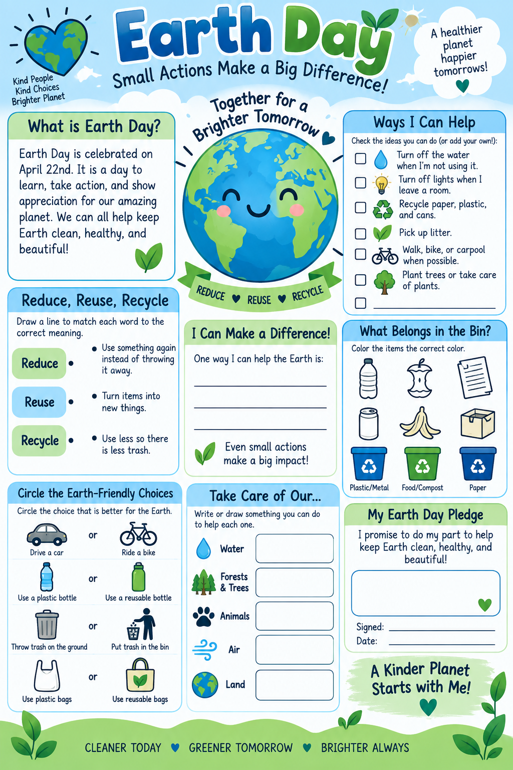 Earth Day Activity