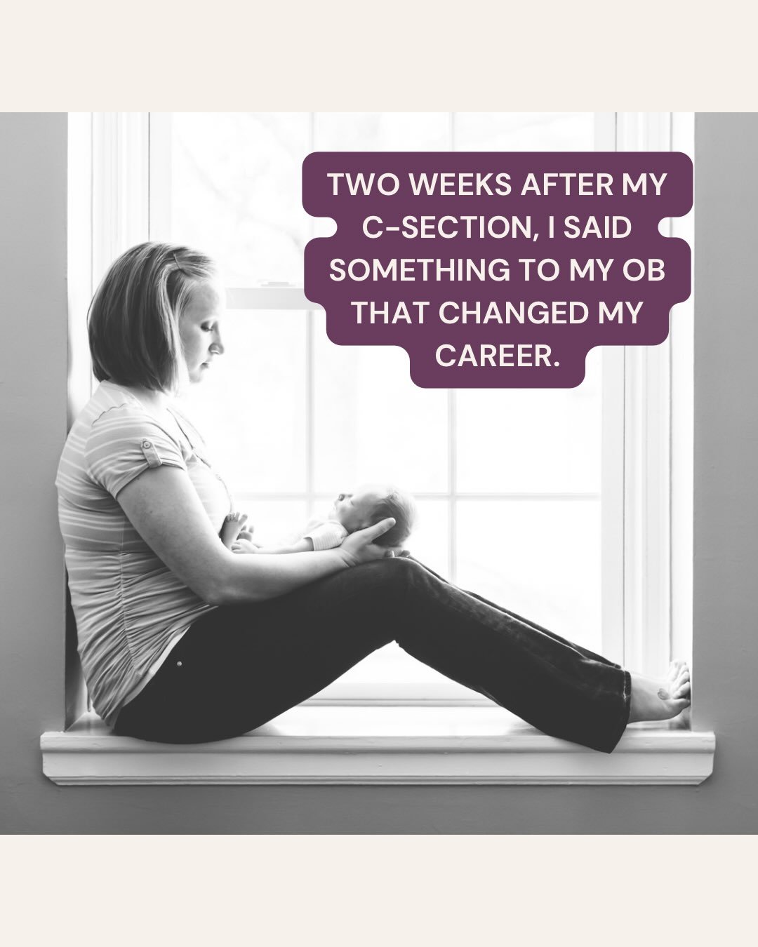 Eleven years ago, two weeks after my c-section, I sat down with my OB and said something that stuck with me for over a decade.

I told her I was surprised rehab wasn&rsquo;t automatic after having a baby. She said it usually is, but only in extreme c