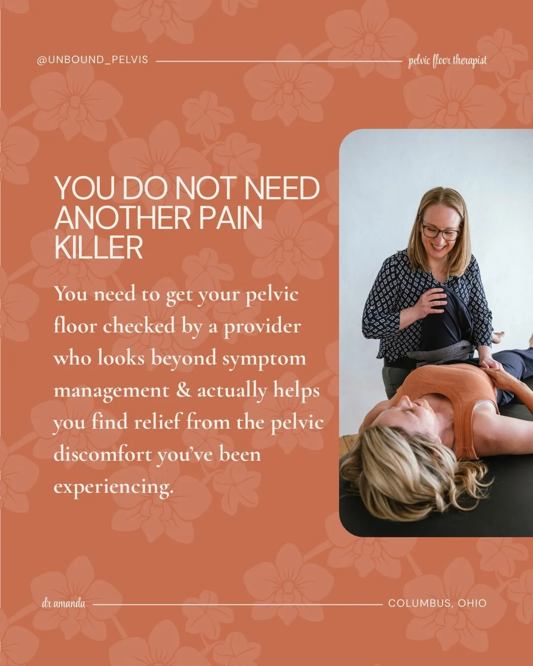 Here is what actually sets Unbound Pelvis apart, beyond the buzzwords

Board certification in Pelvic &amp; Women&rsquo;s Health means we understand the pelvic floor deeply. 

A decade of orthopedic board certification means we do not stop there. Your